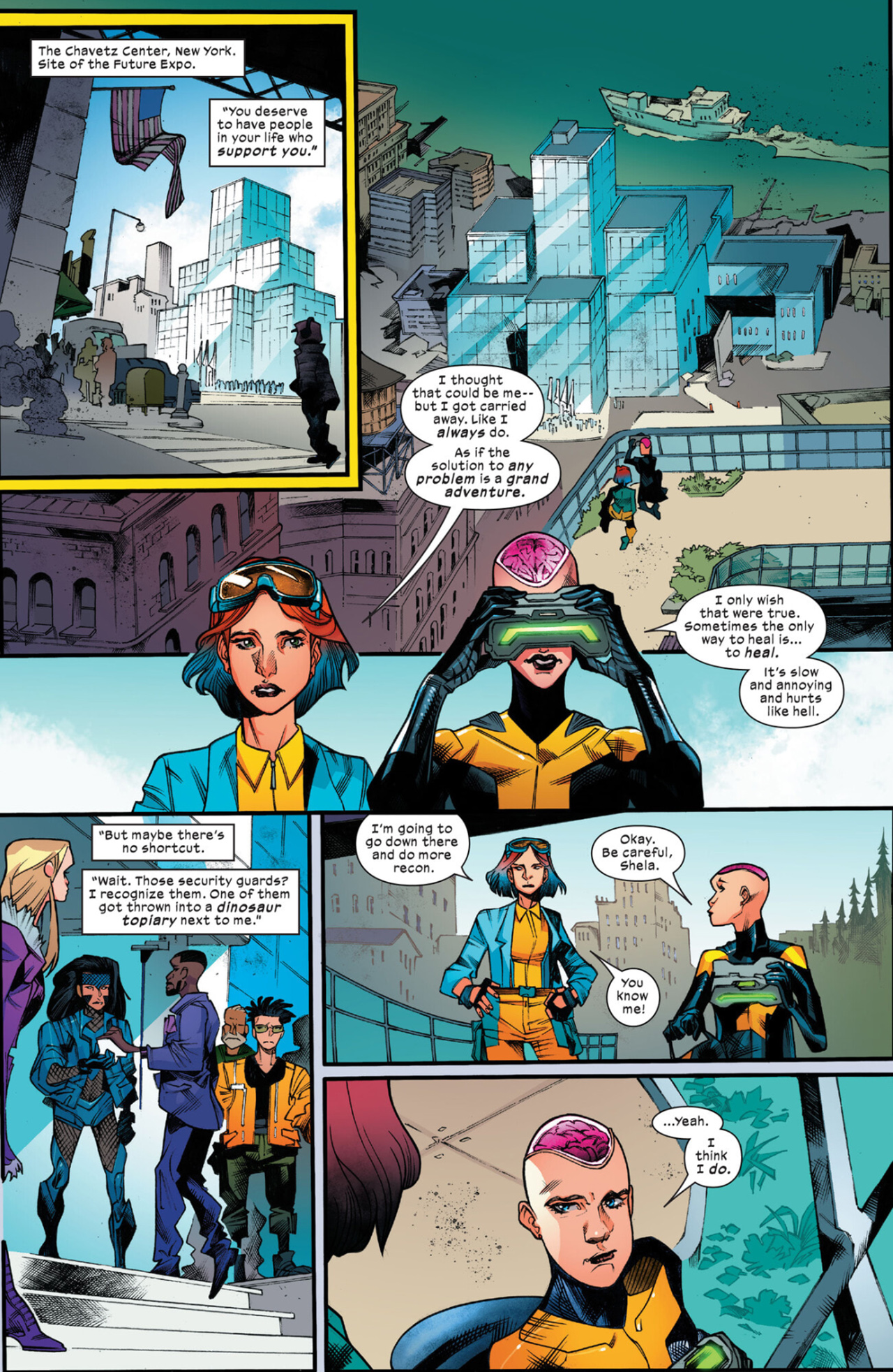 Read online New Mutants Lethal Legion comic -  Issue #5 - 2