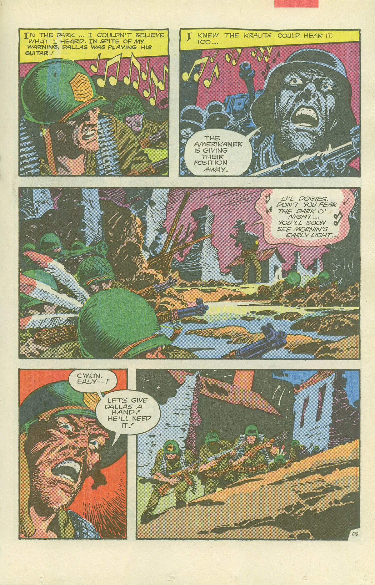 Read online Sgt. Rock comic -  Issue #416 - 18
