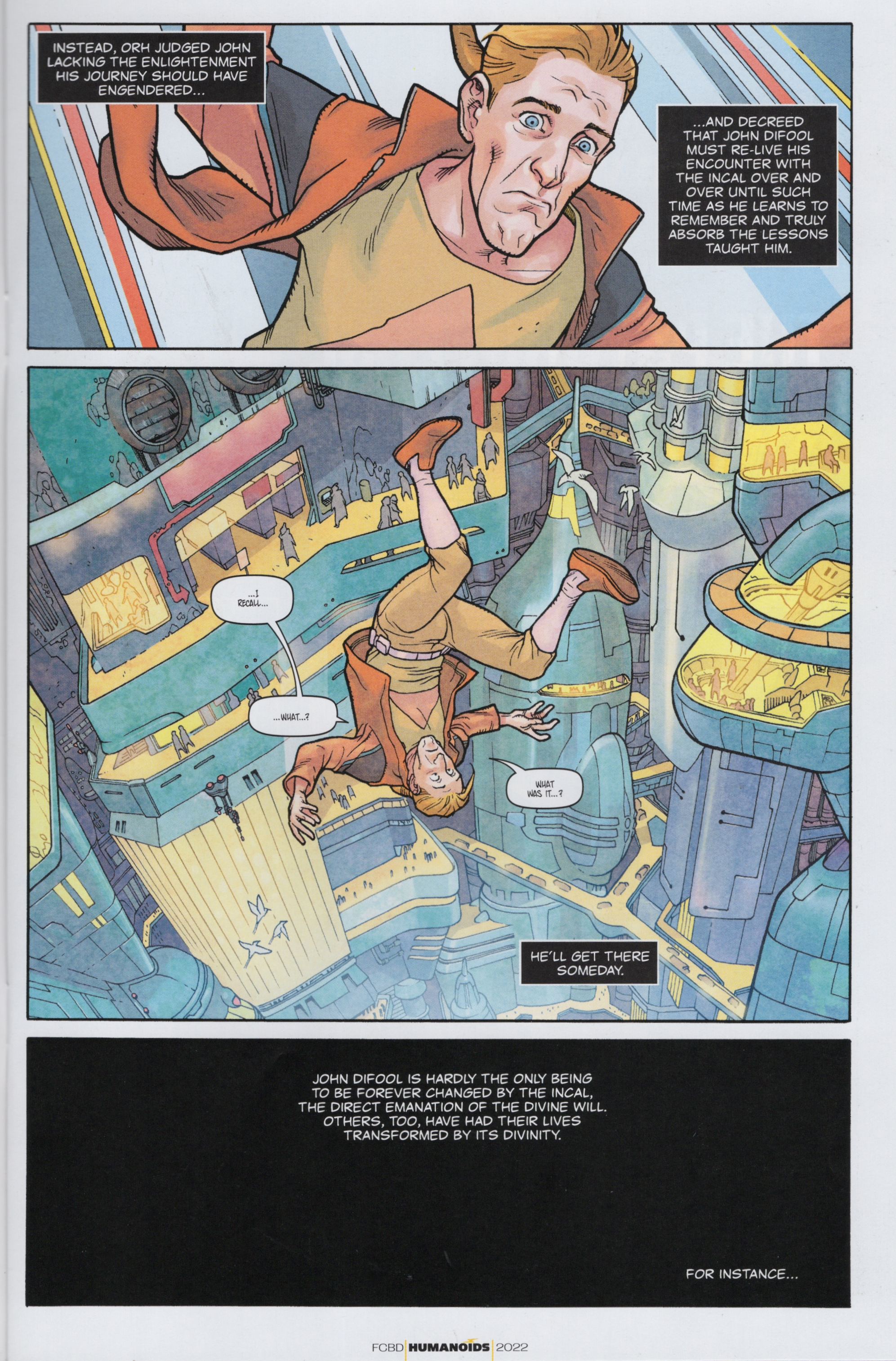Read online Free Comic Book Day 2022 comic -  Issue # Humanoids The Incal Universe - 11