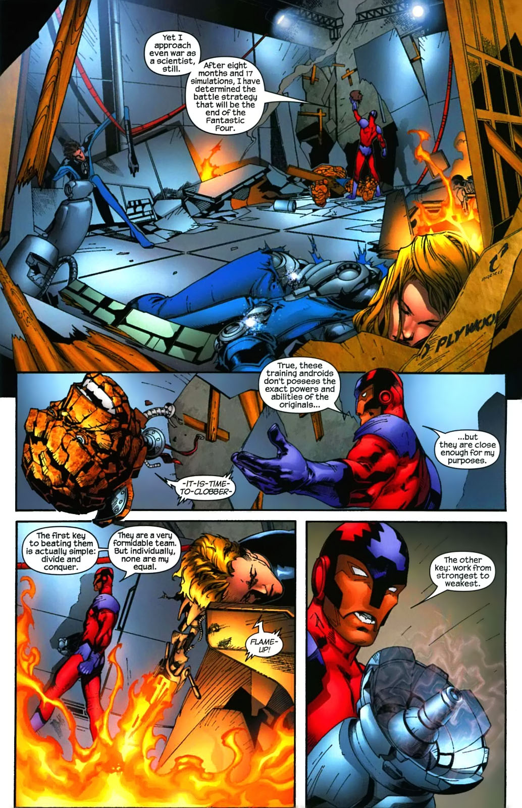 Read online Marvel Adventures Fantastic Four comic -  Issue #9 - 4