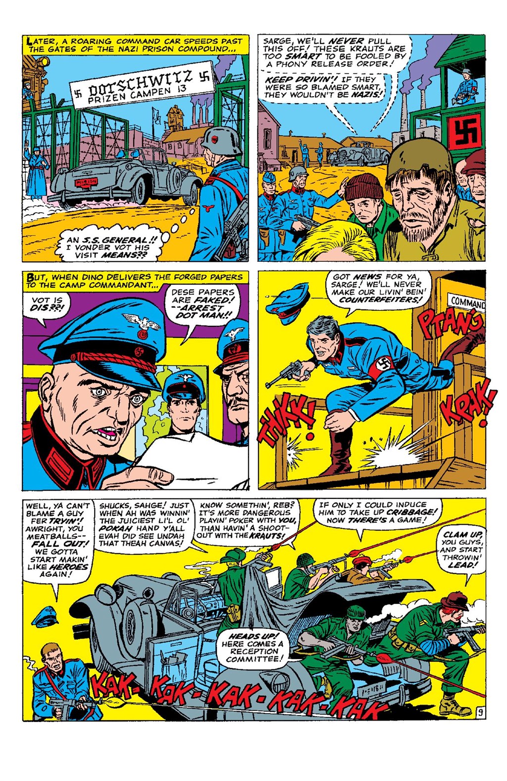 Read online Sgt. Fury Epic Collection: The Howling Commandos comic -  Issue #Sgt. Fury Epic Collection Berlin Breakout (Part 1) - 35