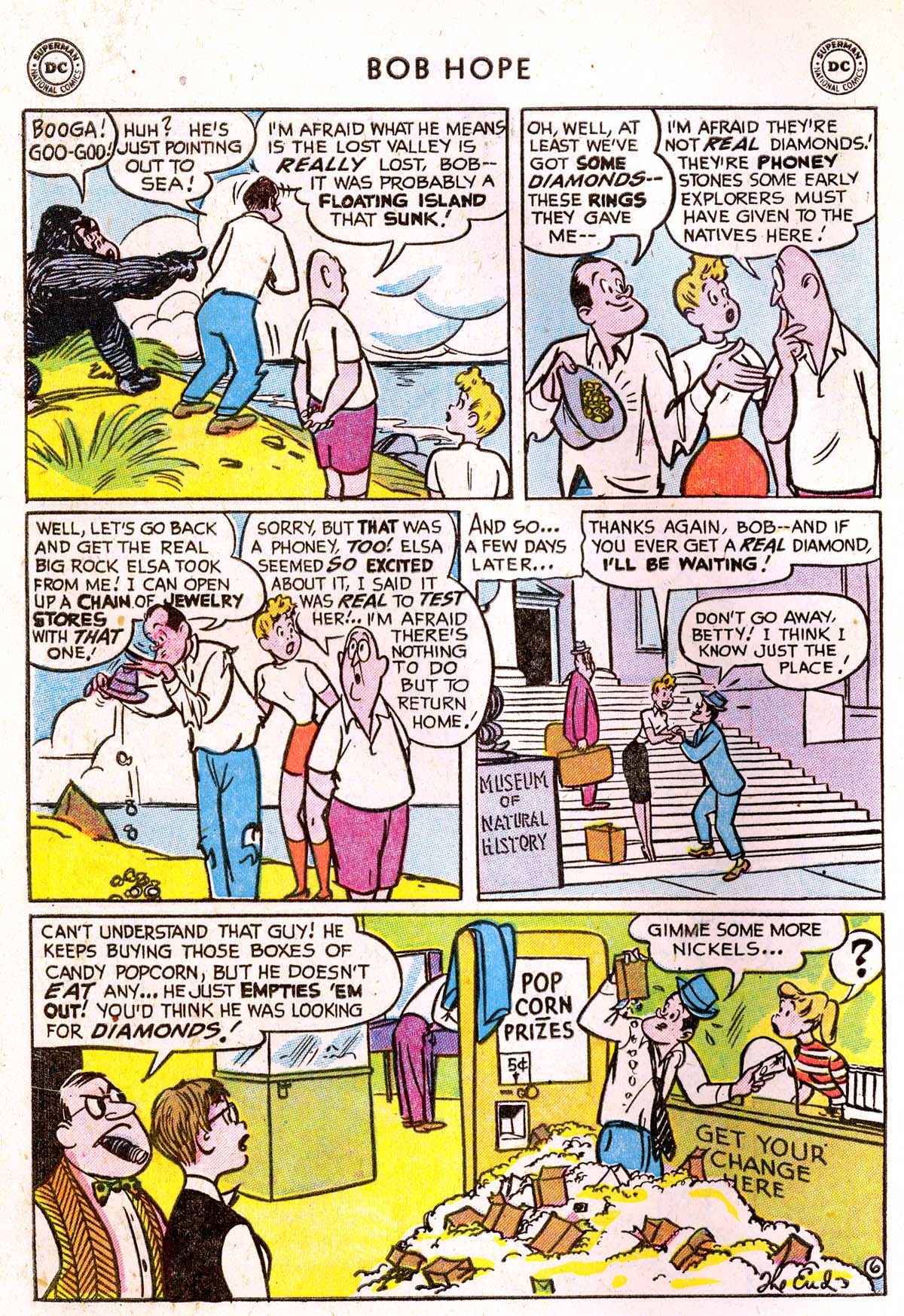 Read online The Adventures of Bob Hope comic -  Issue #33 - 32