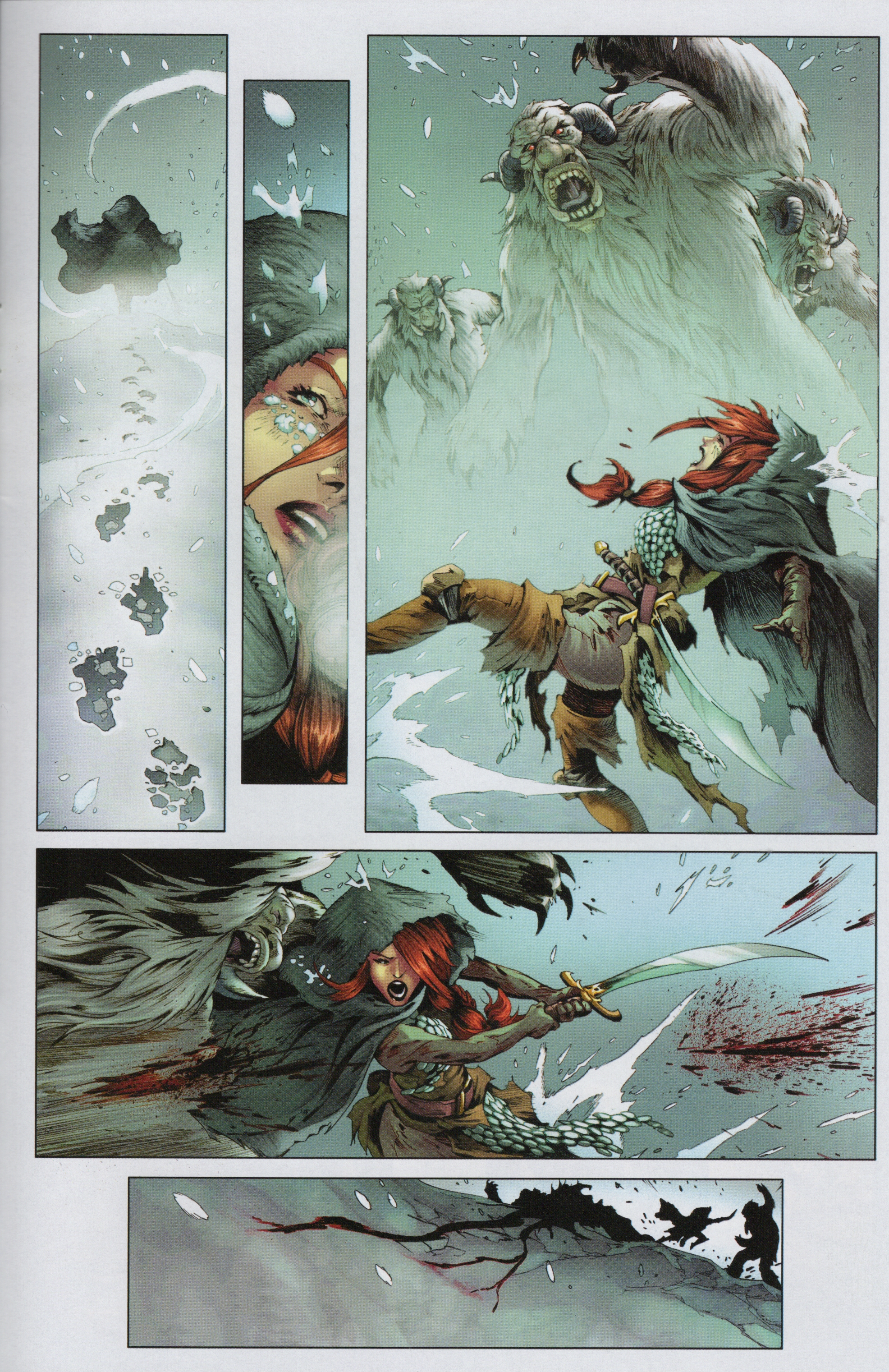 Read online Free Comic Book Day 2022 comic -  Issue # Dynamite Red Sonja - 27