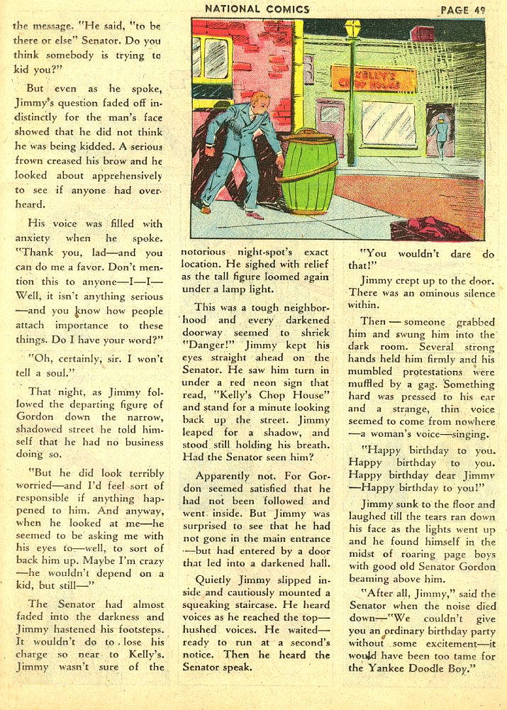 Read online National Comics comic -  Issue #6 - 51