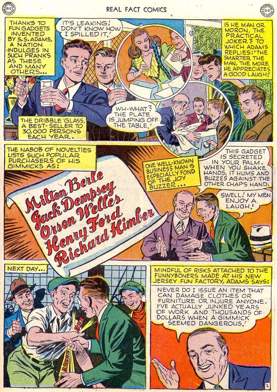 Read online Real Fact Comics comic -  Issue #8 - 28
