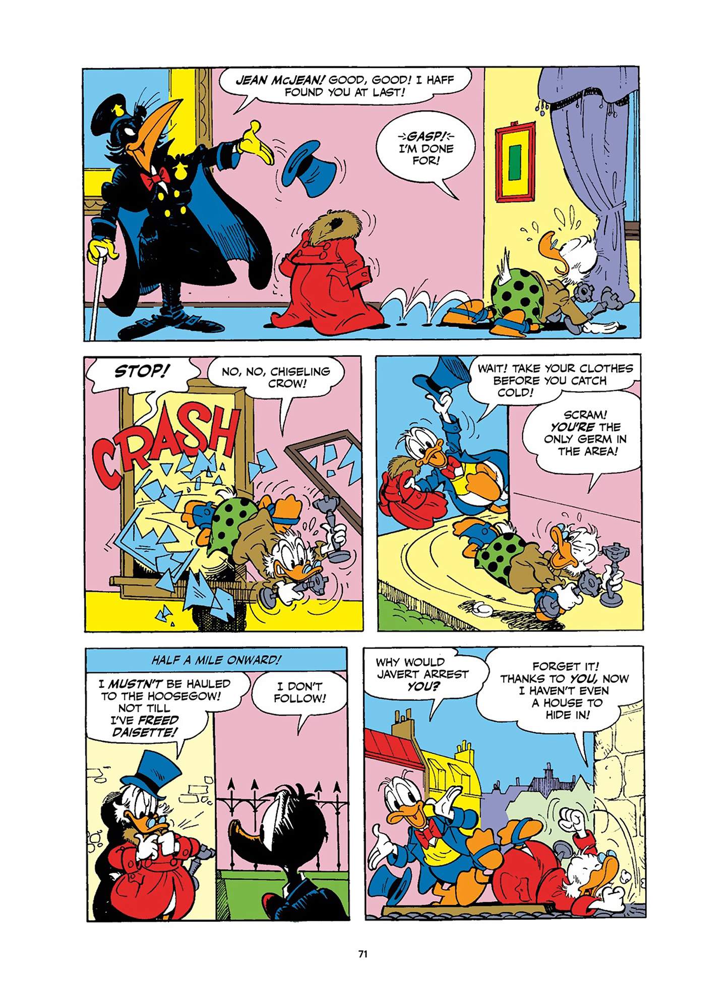Read online Uncle Scrooge and Donald Duck in Les Misérables and War and Peace comic -  Issue # TPB (Part 1) - 72