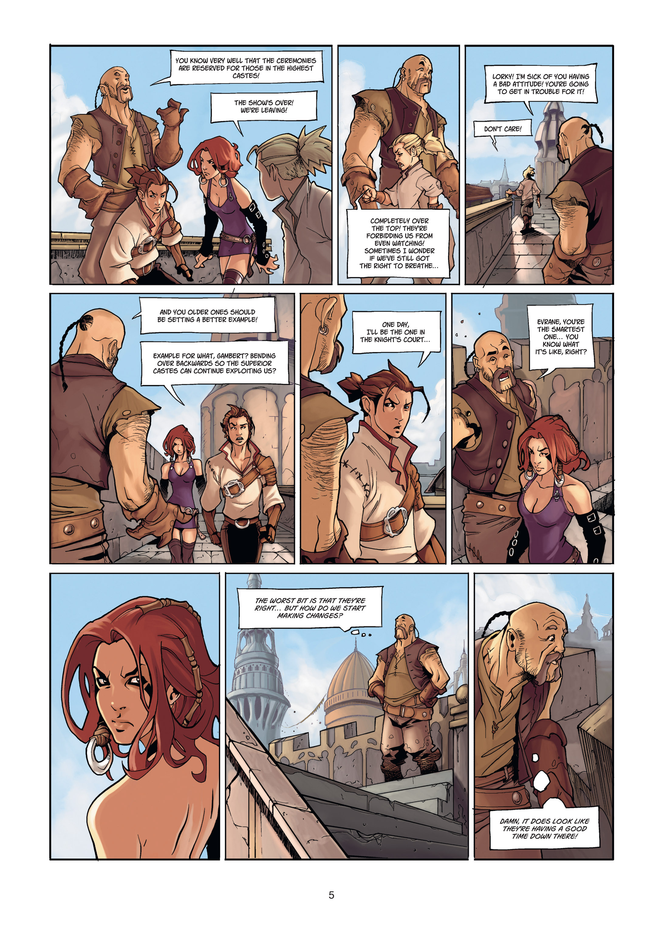 Read online Angor comic -  Issue #1 - 5