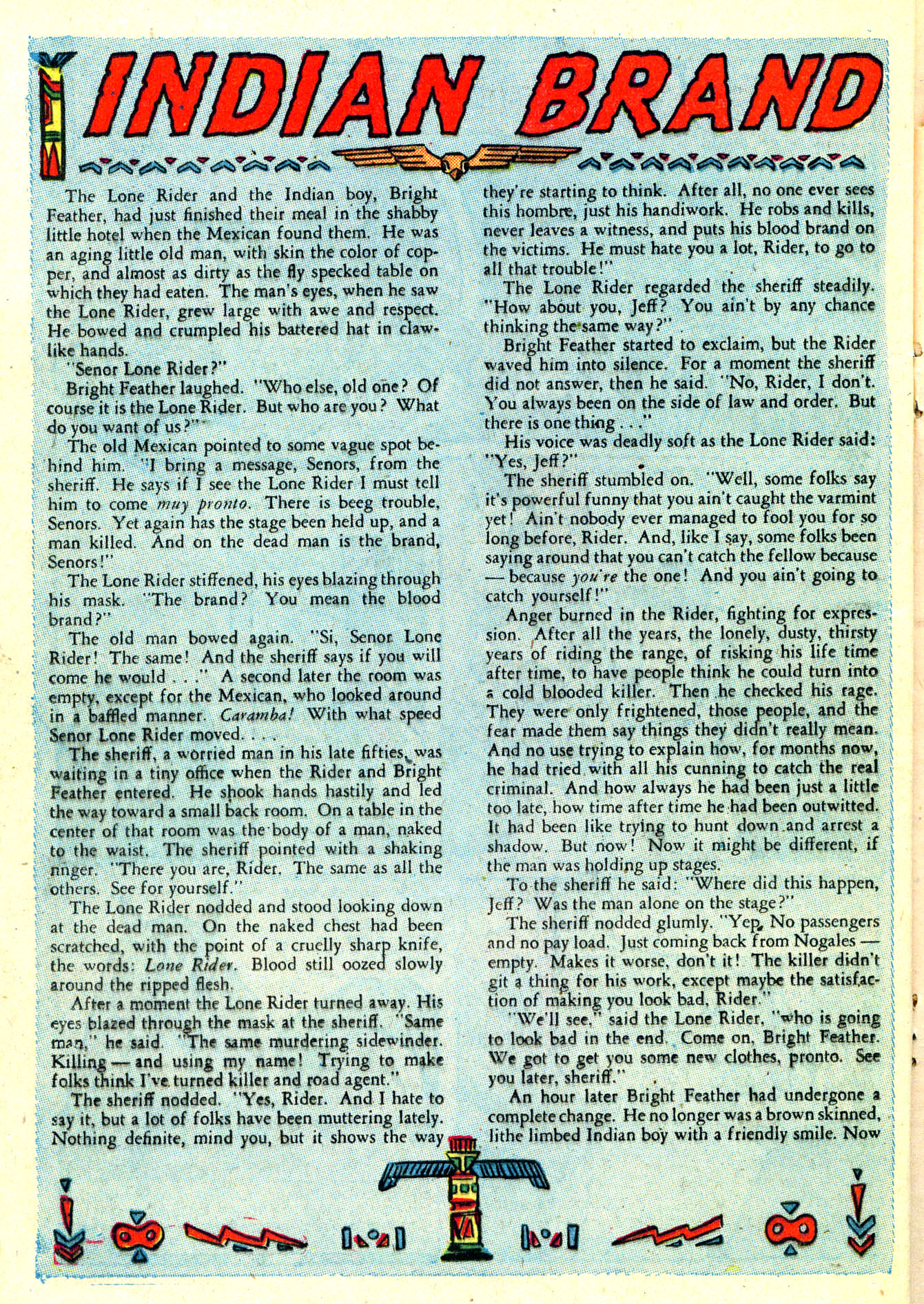 Read online The Lone Rider comic -  Issue #3 - 16