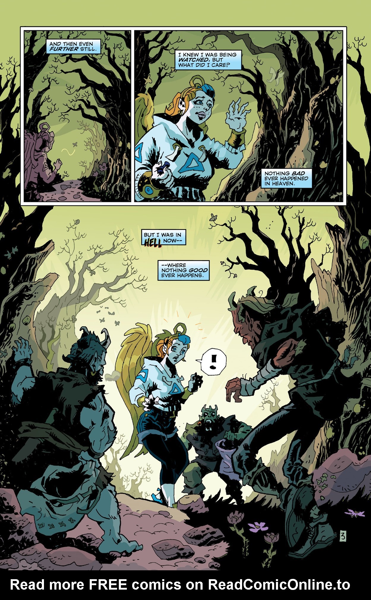 Read online In Hell We Fight! comic -  Issue #4 - 5