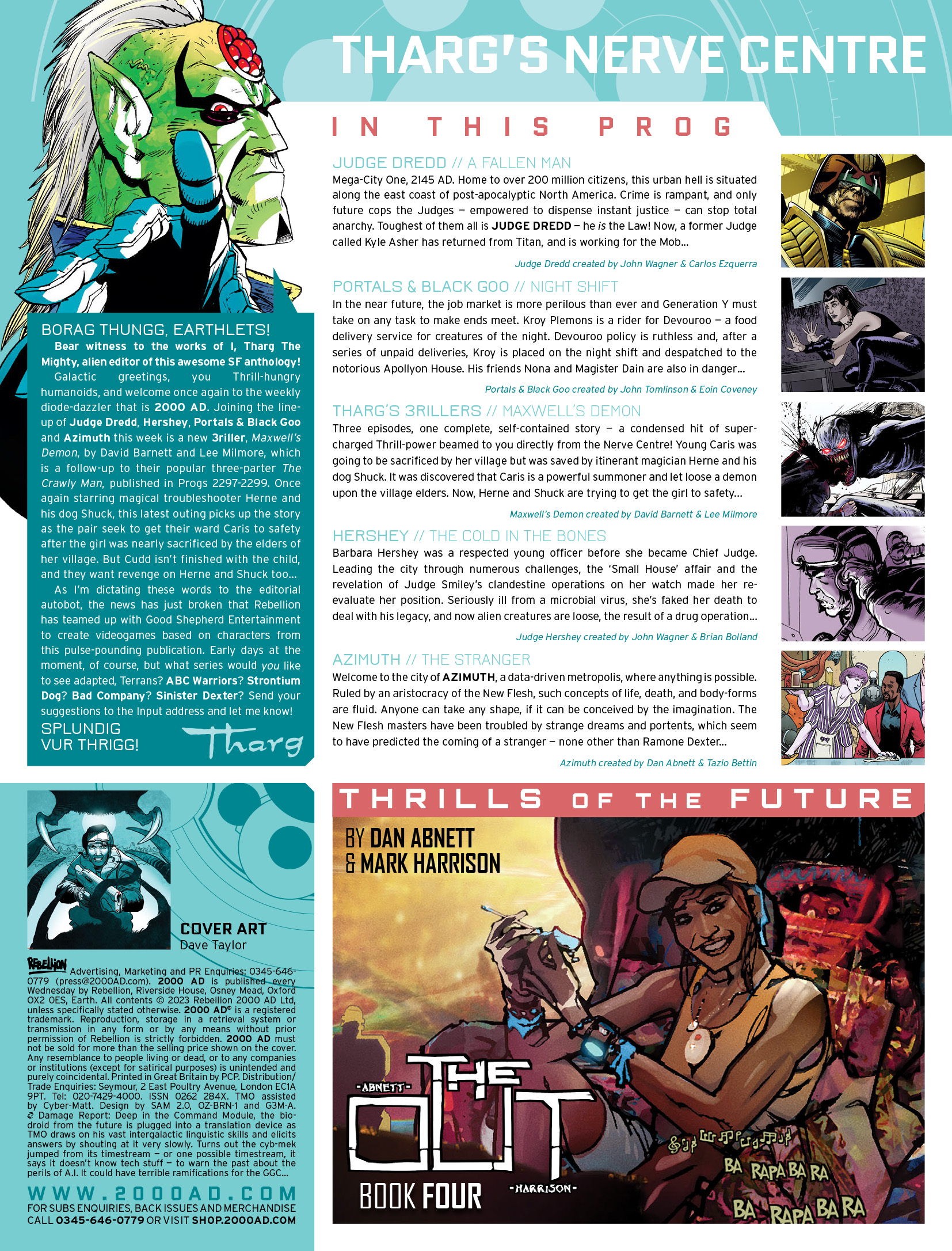 Read online 2000 AD comic -  Issue #2343 - 2