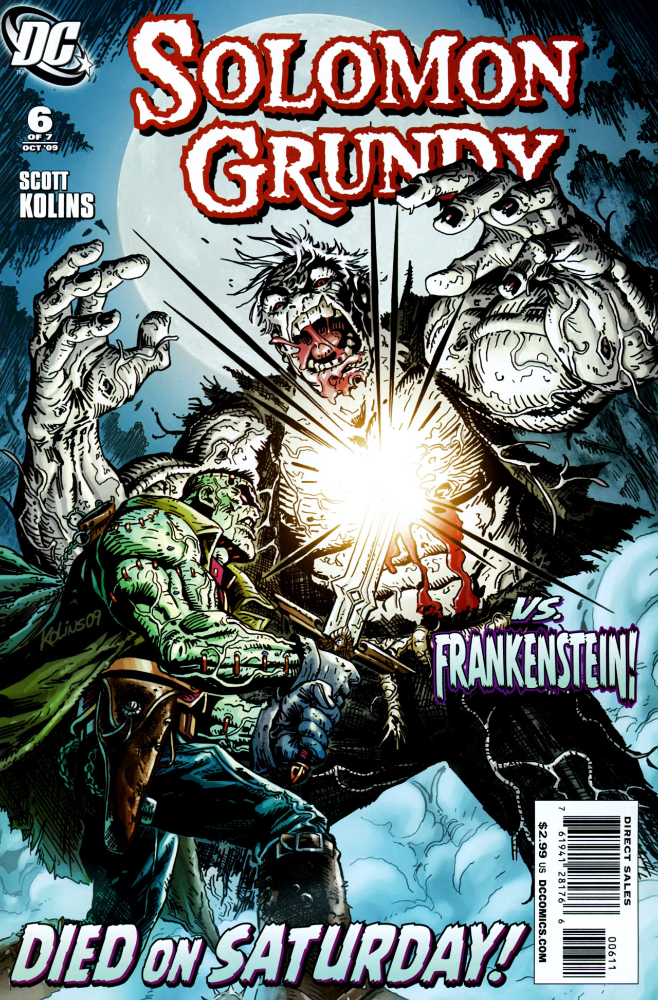 Read online Solomon Grundy comic -  Issue #6 - 1