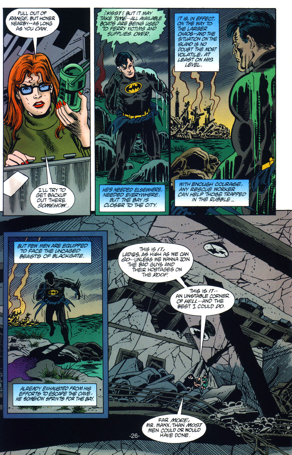 Read online Batman: Cataclysm comic -  Issue #9 - 28