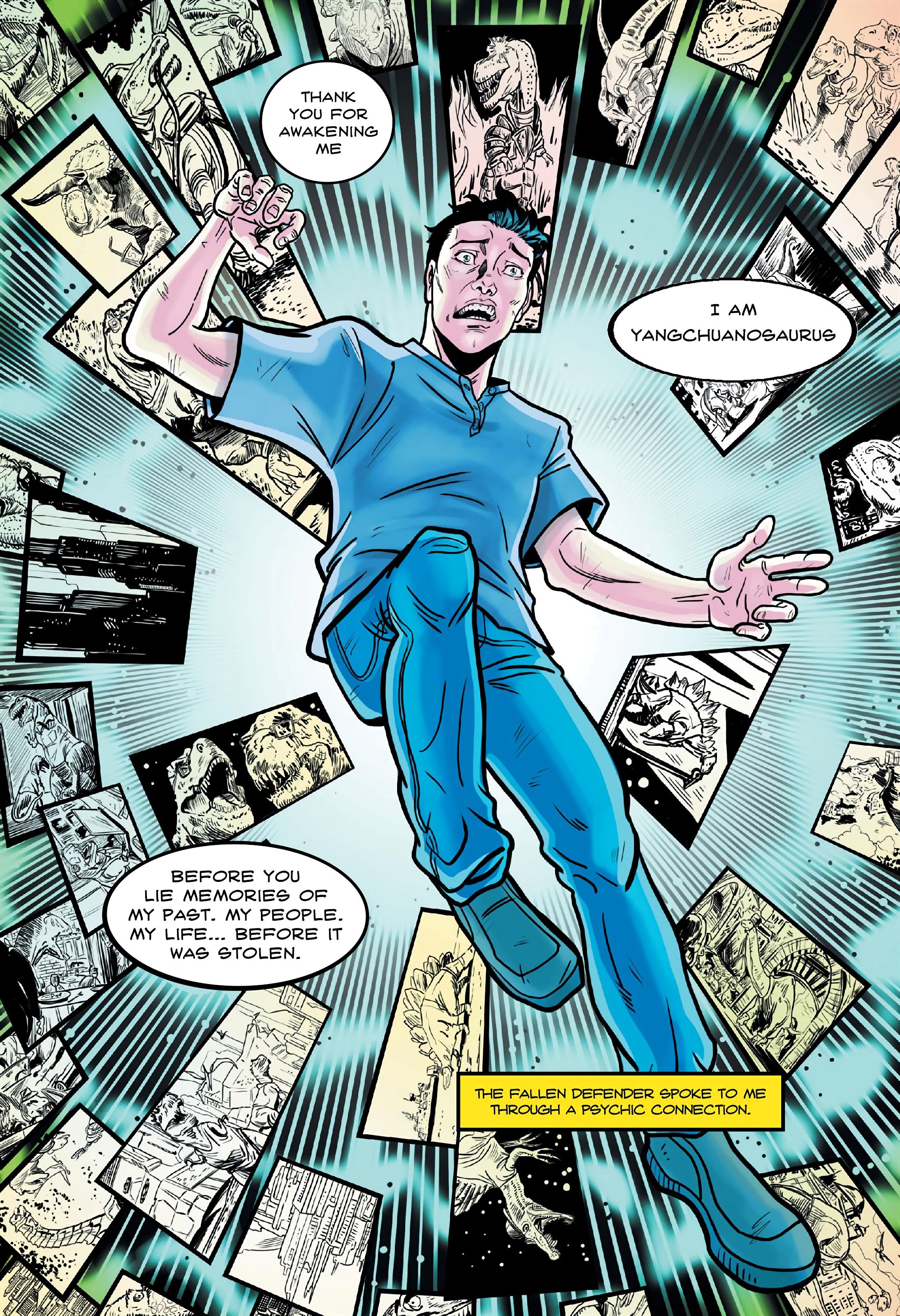 Read online Dinosaur Warrior comic -  Issue # TPB - 57