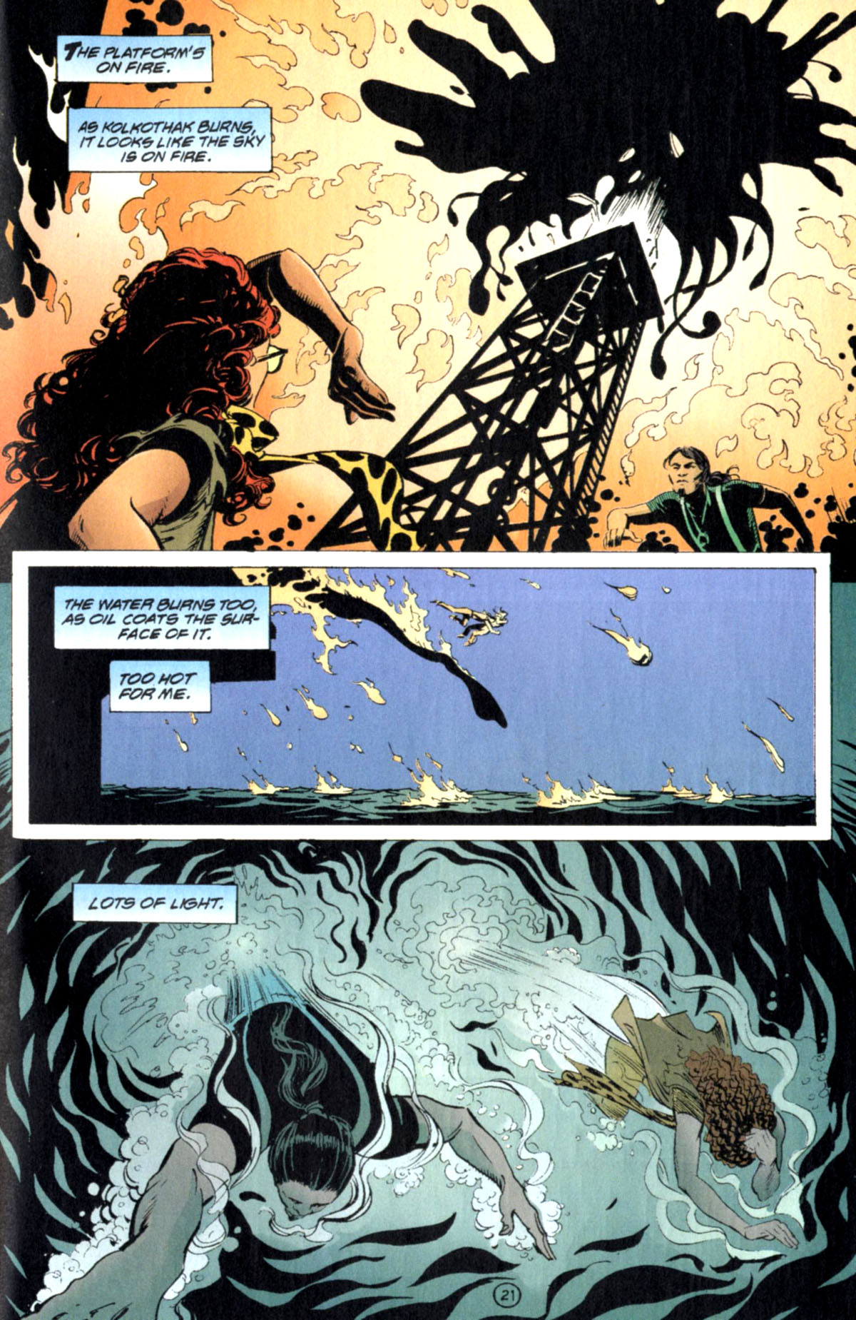 Read online Challengers of the Unknown (1997) comic -  Issue #14 - 31