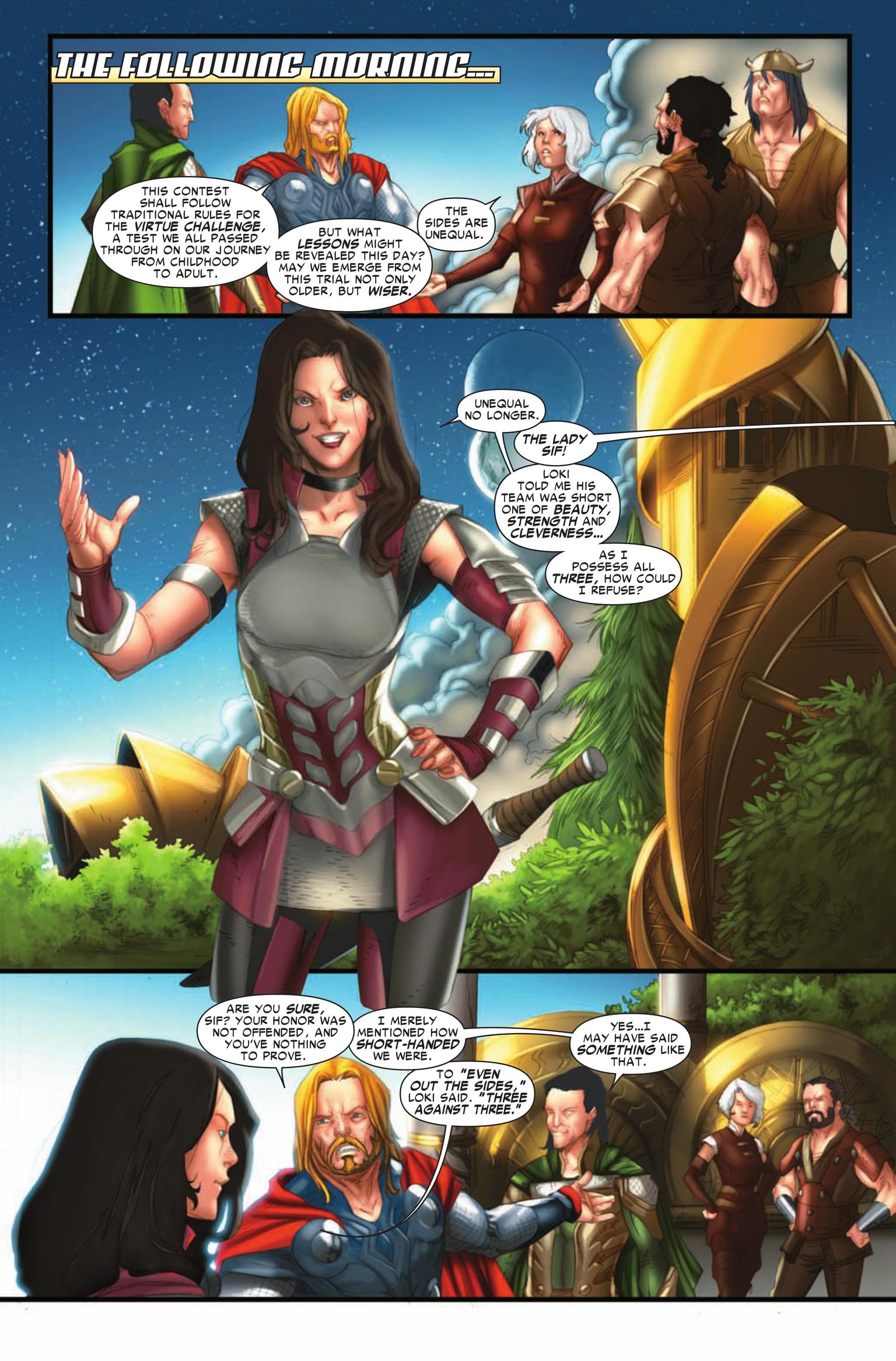 Read online Thor, The Mighty Avenger (2011) comic -  Issue #1 - 9