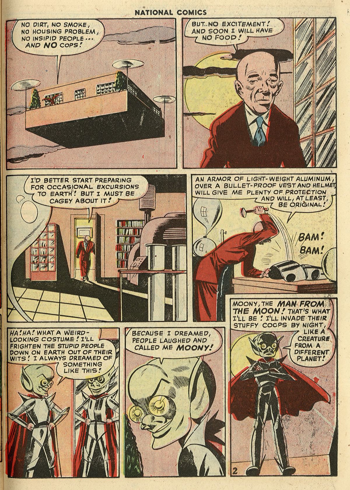 Read online National Comics comic -  Issue #70 - 31