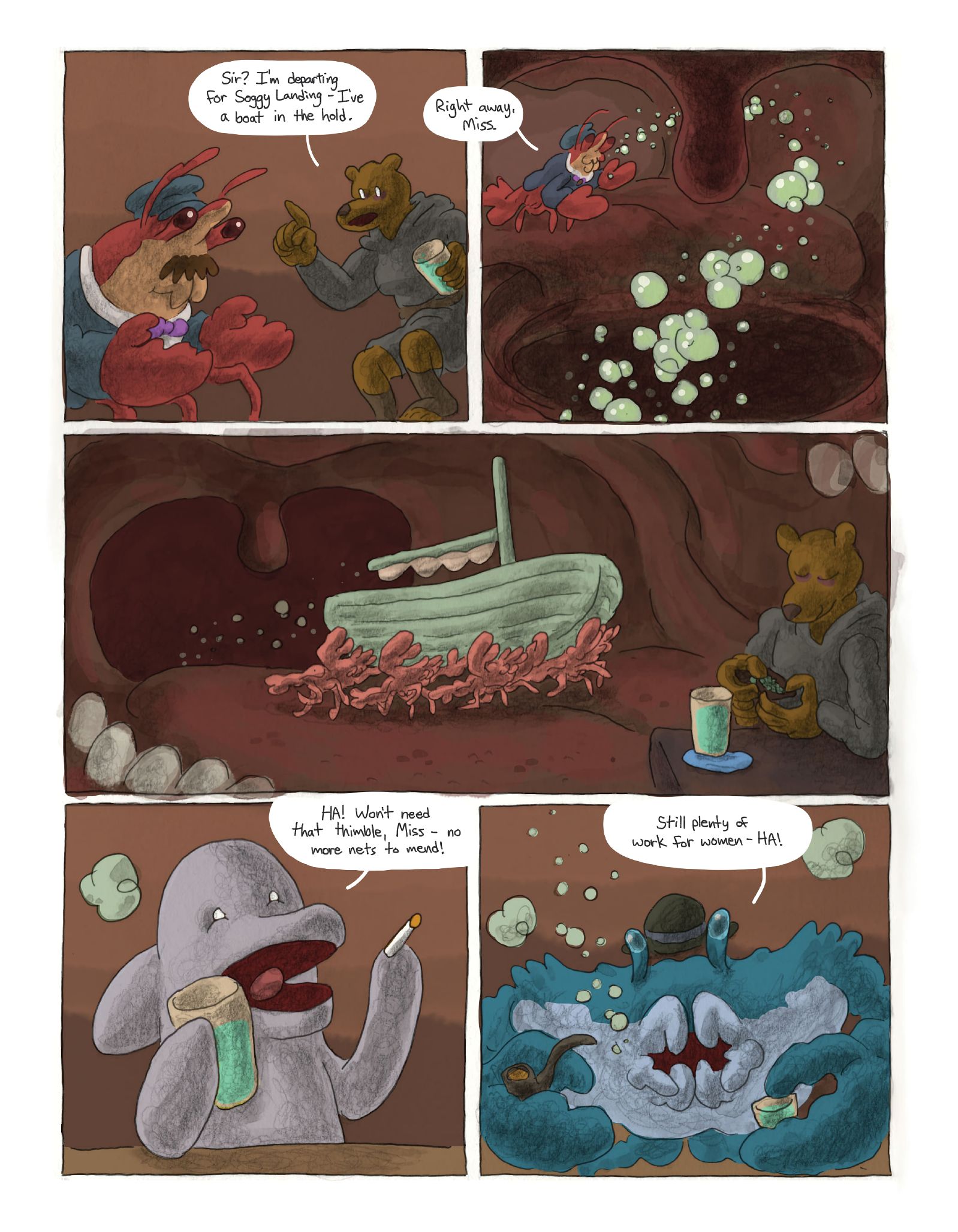 Read online Soggy Landing comic -  Issue # TPB (Part 1) - 10