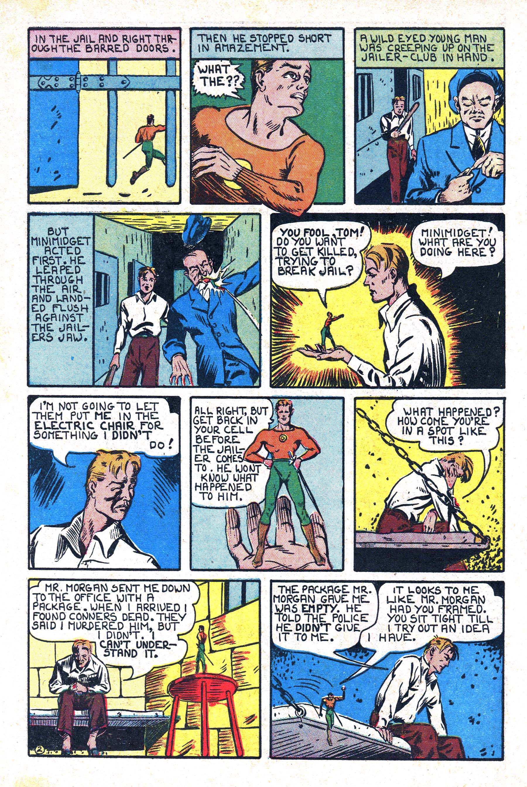 Read online Amazing Man Comics comic -  Issue #21 - 15
