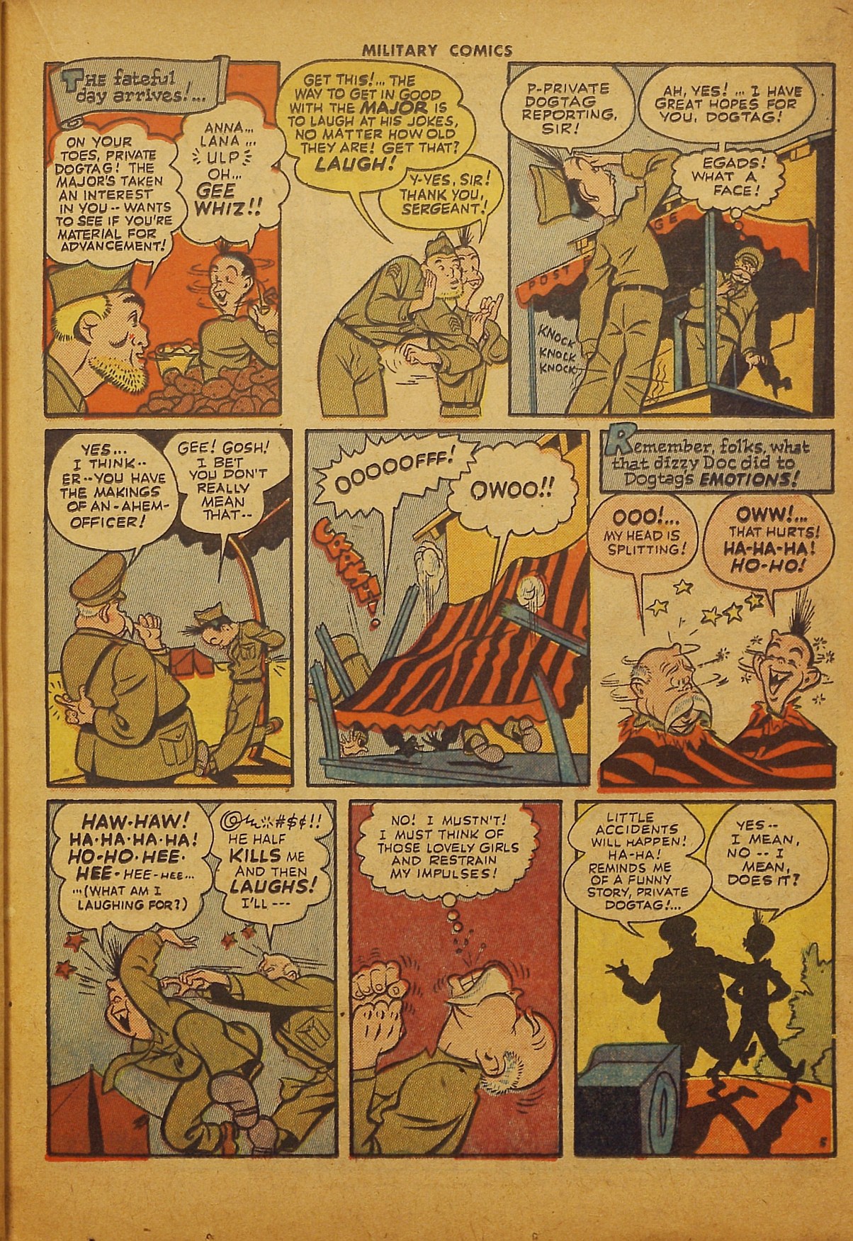 Read online Military Comics comic -  Issue #29 - 35