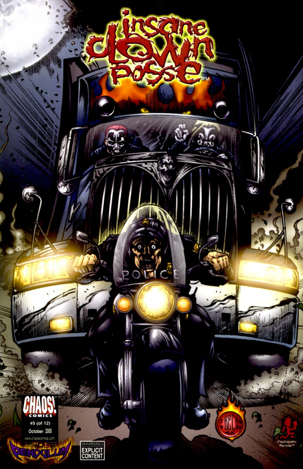 Read online Insane Clown Posse: The Pendulum comic -  Issue #5 - 1