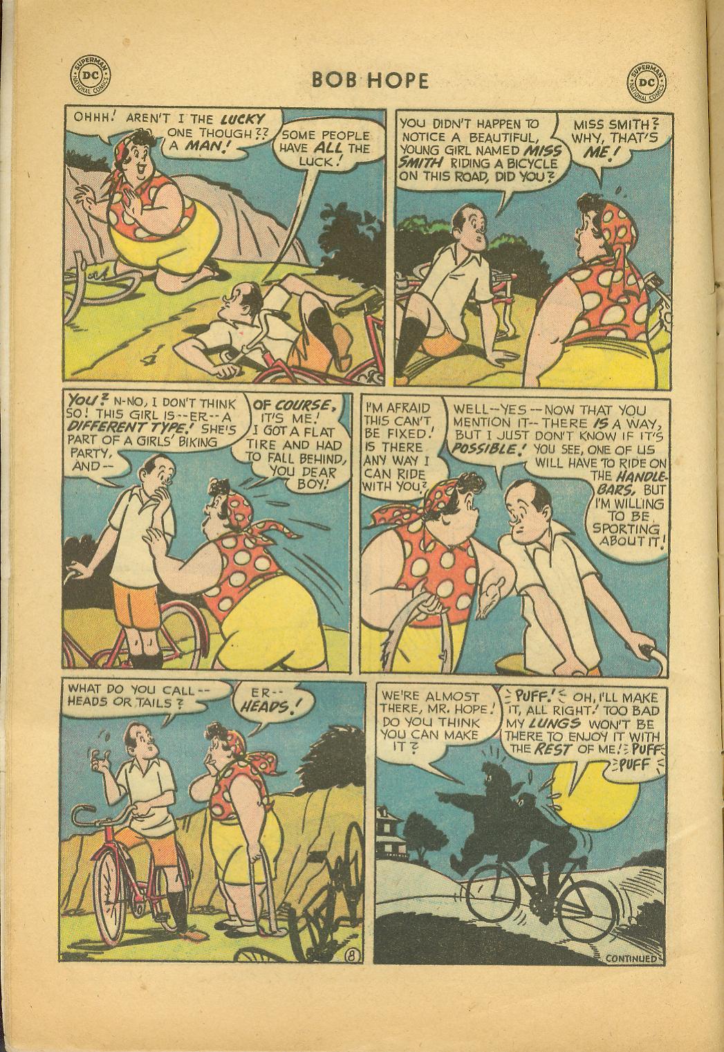 Read online The Adventures of Bob Hope comic -  Issue #35 - 10