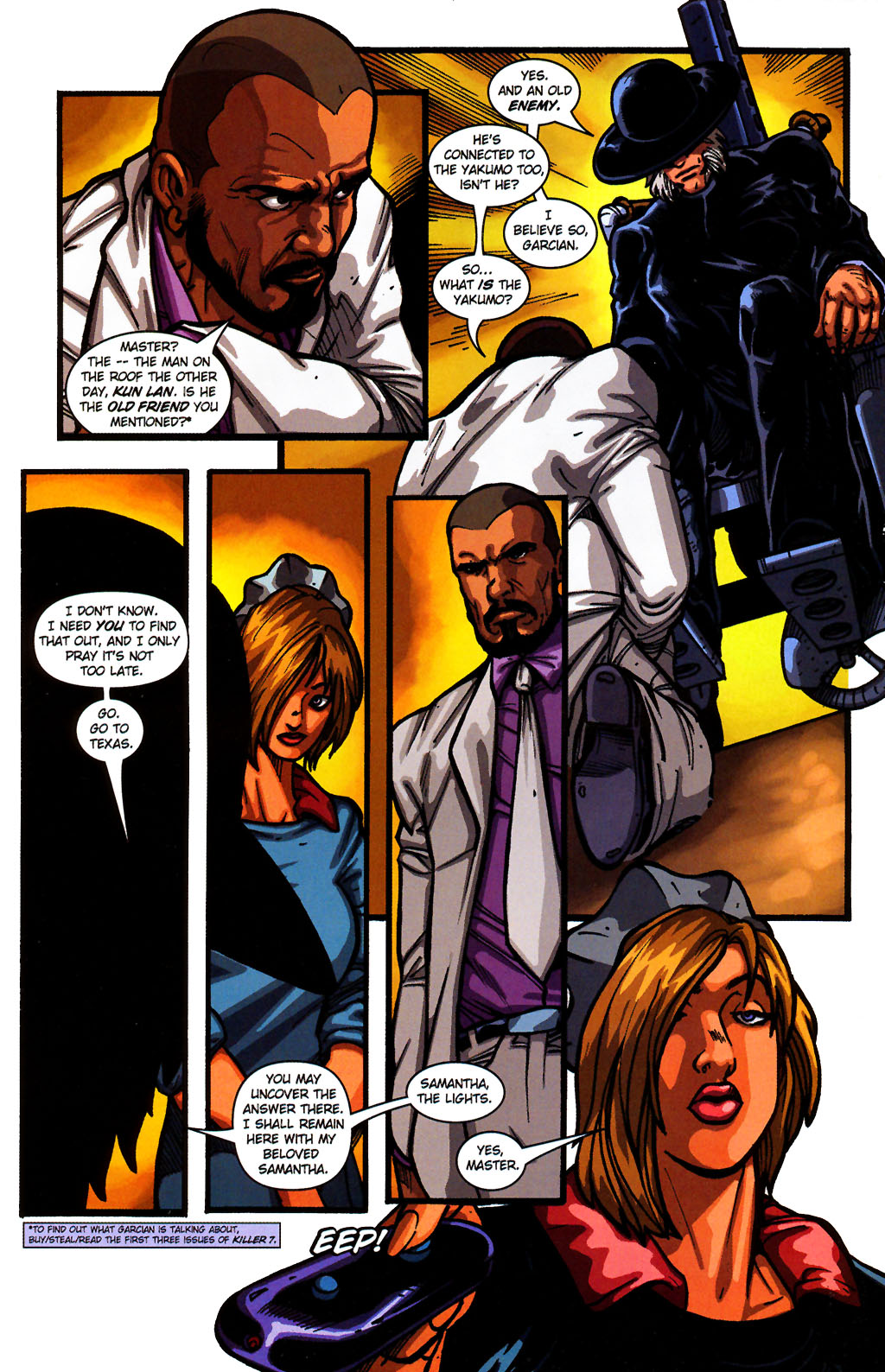 Read online killer7 comic -  Issue #4 - 8