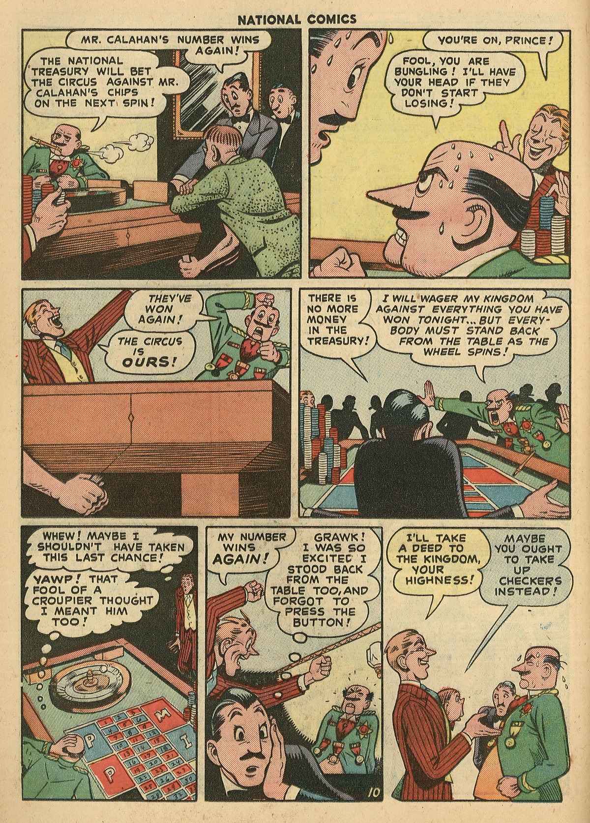 Read online National Comics comic -  Issue #75 - 12