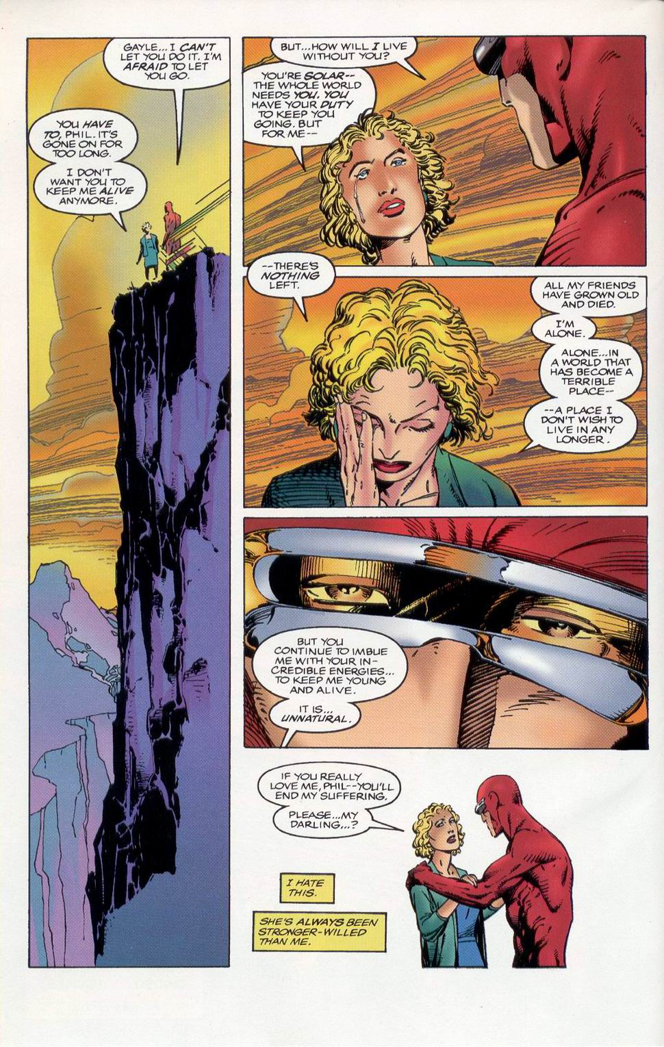 Read online Deathmate comic -  Issue # Red - 4