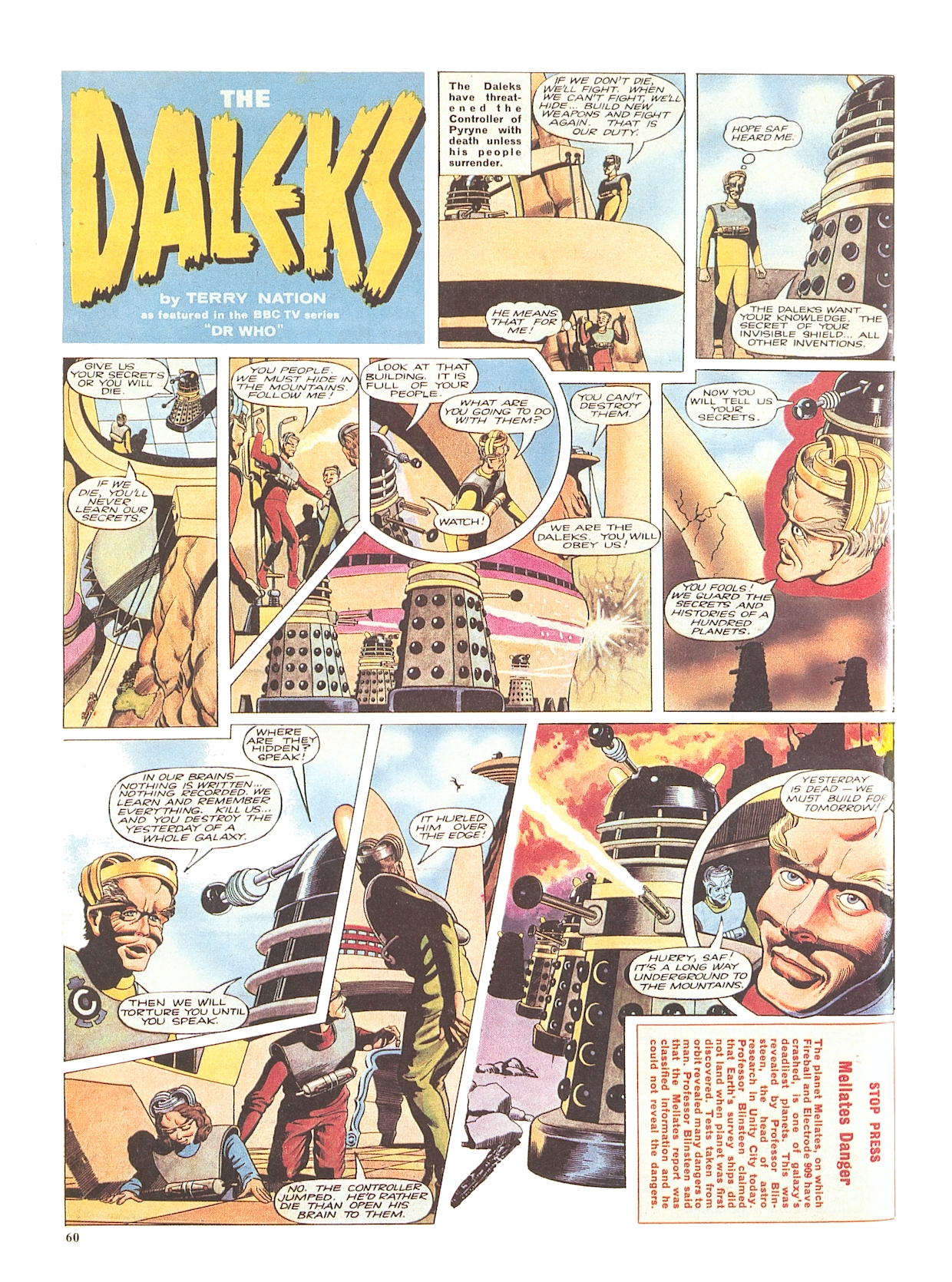 Read online Dalek Chronicles comic -  Issue # TPB - 60