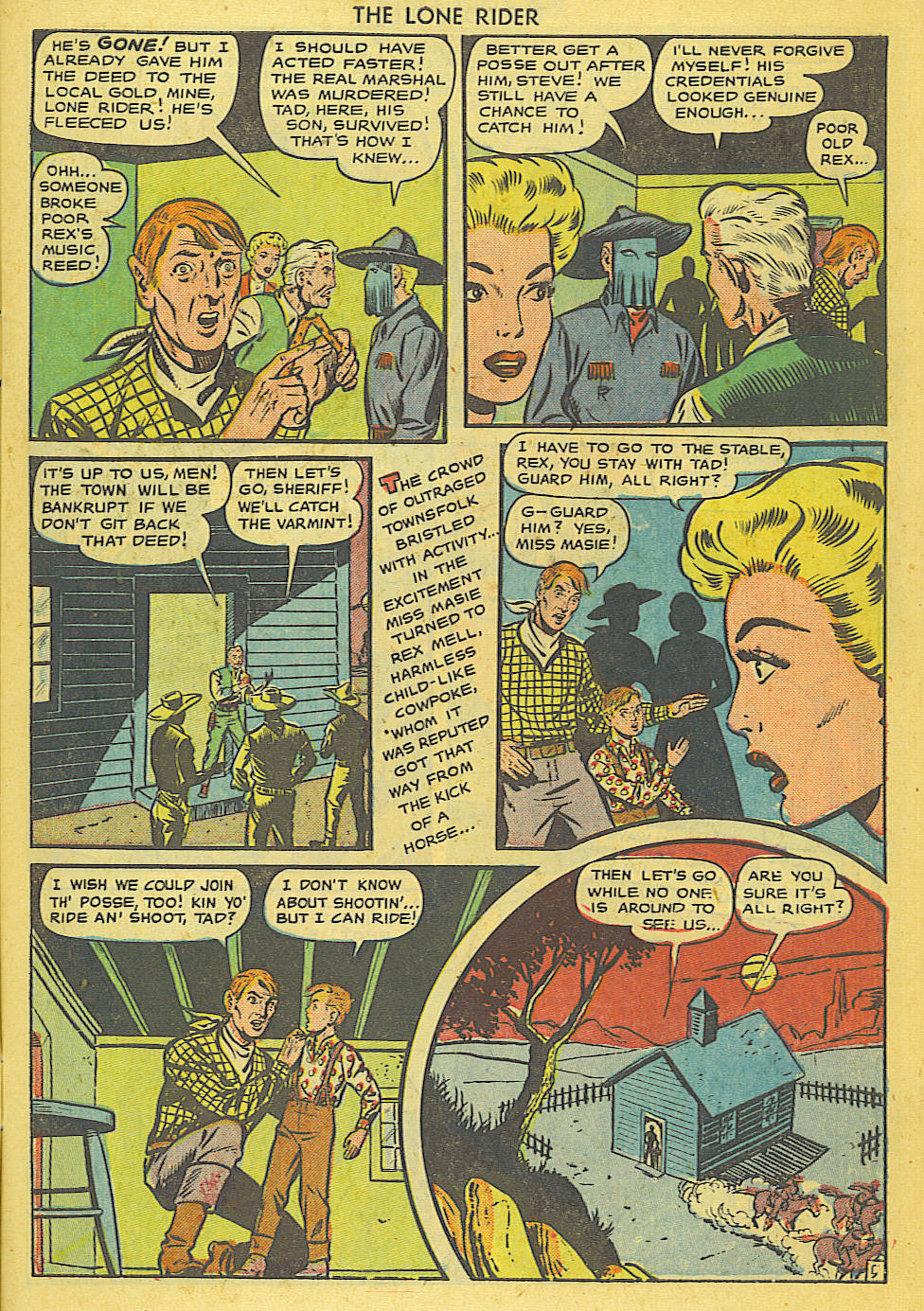 Read online The Lone Rider comic -  Issue #5 - 6