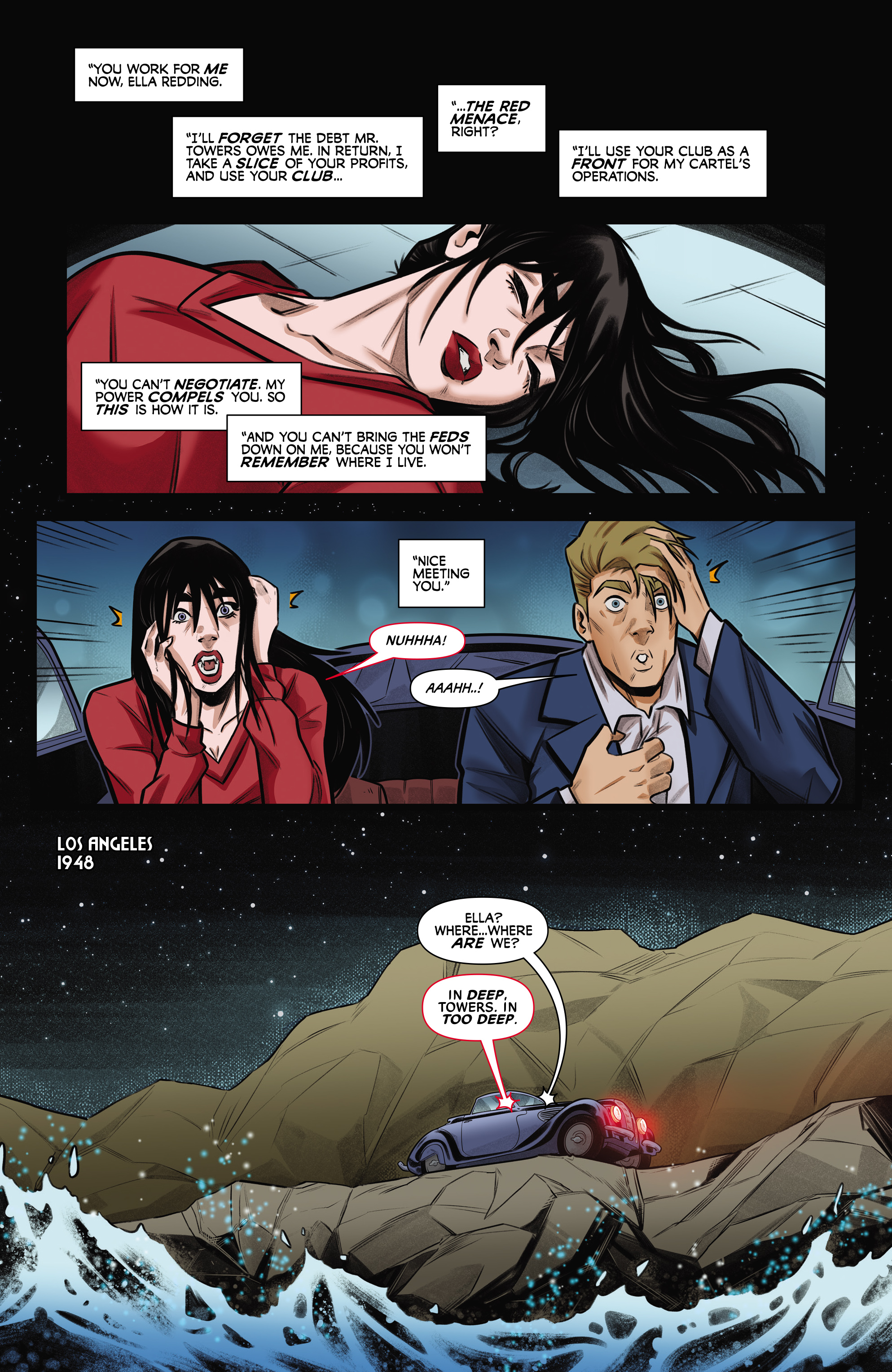 Read online Vampirella Versus The Superpowers comic -  Issue #3 - 8