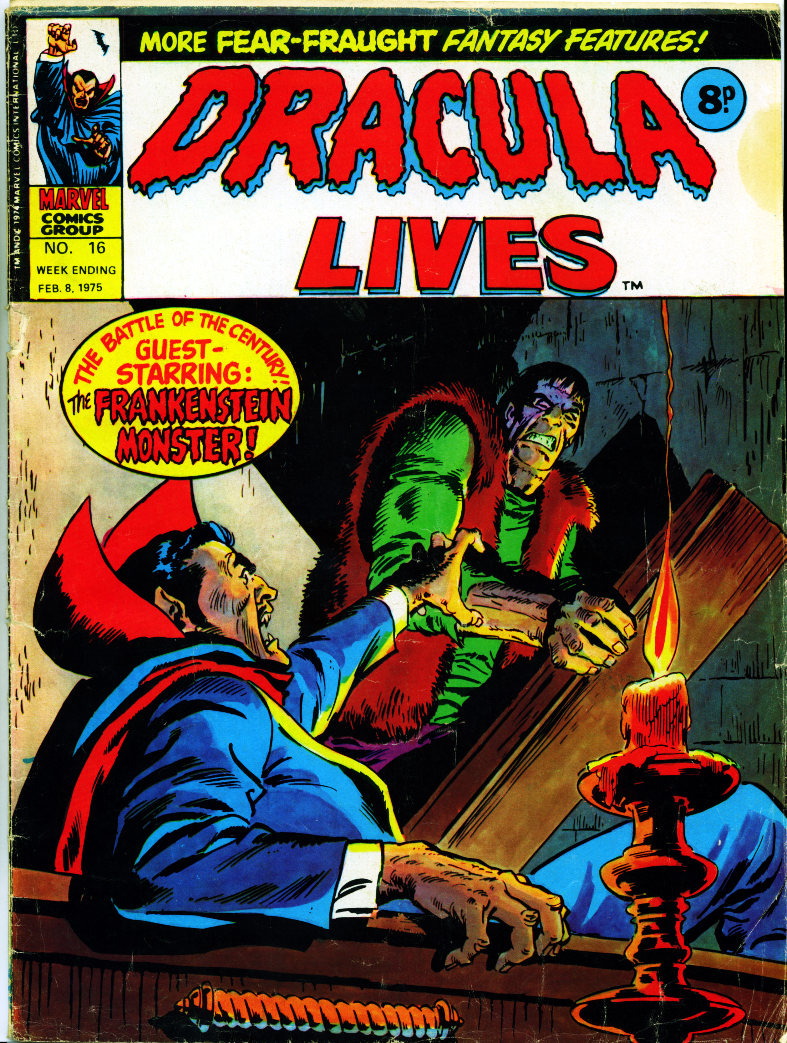 Read online Dracula Lives (1974) comic -  Issue #16 - 1