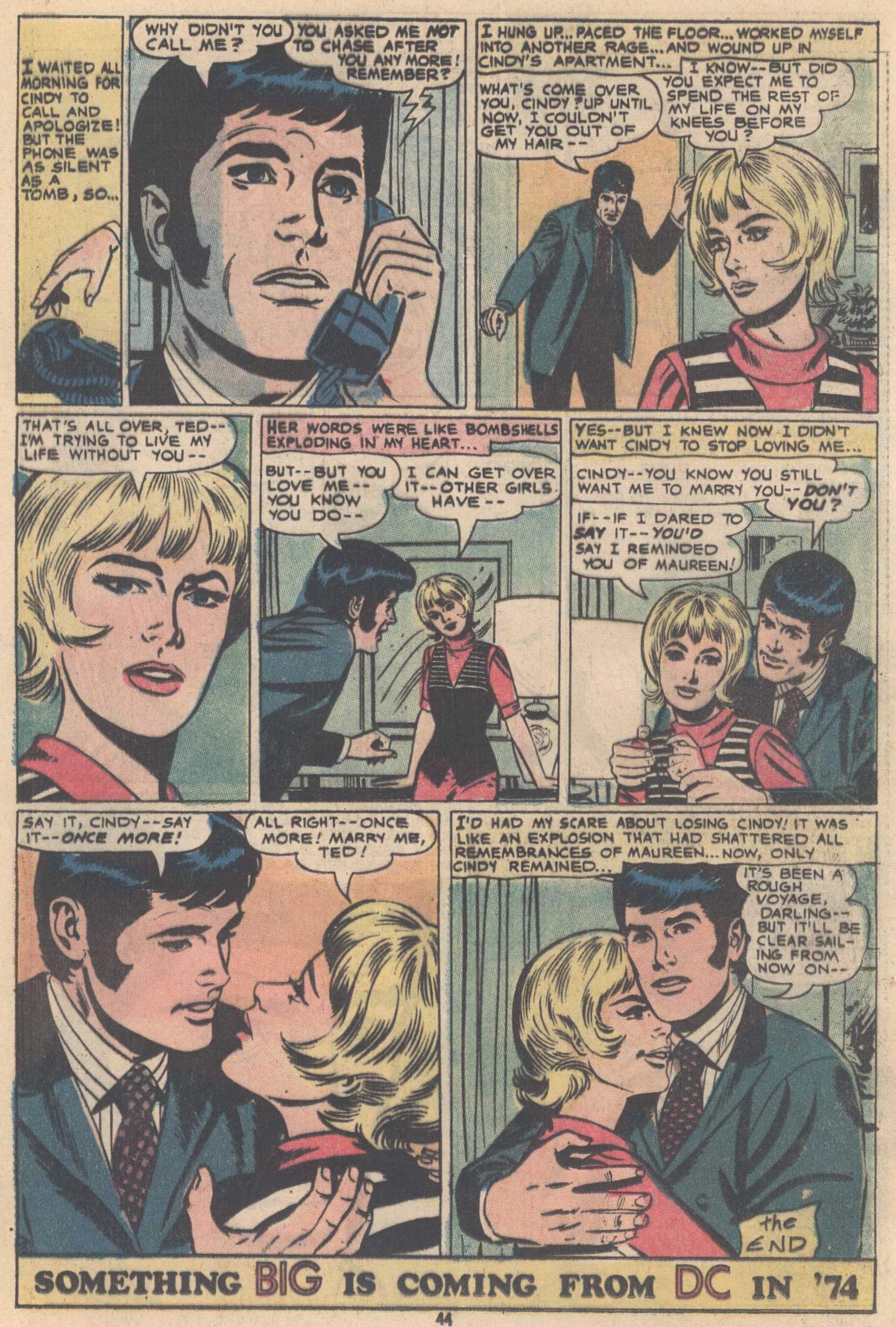 Read online Young Romance comic -  Issue #197 - 44