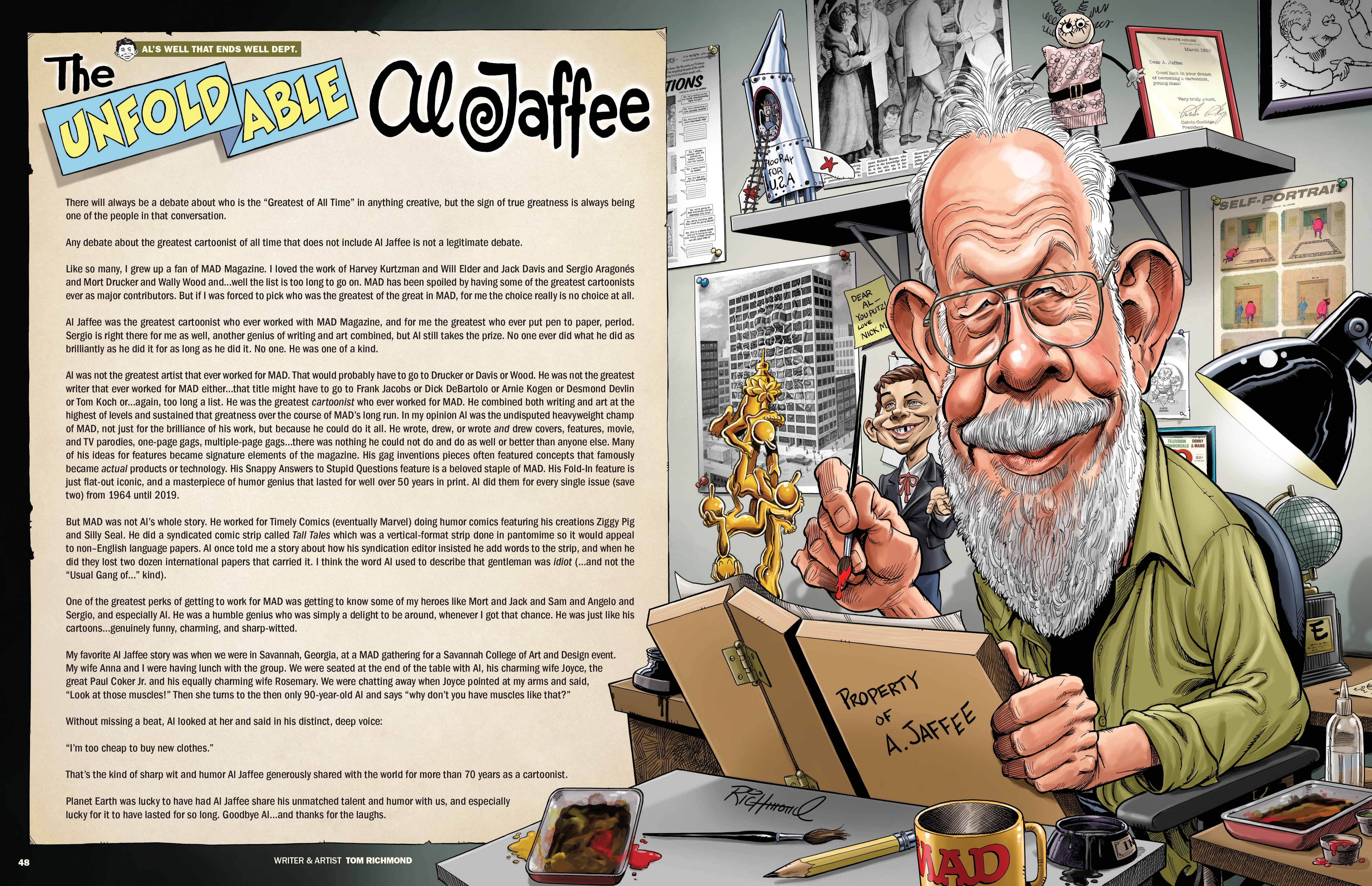 Read online MAD Magazine comic -  Issue #32 - 44