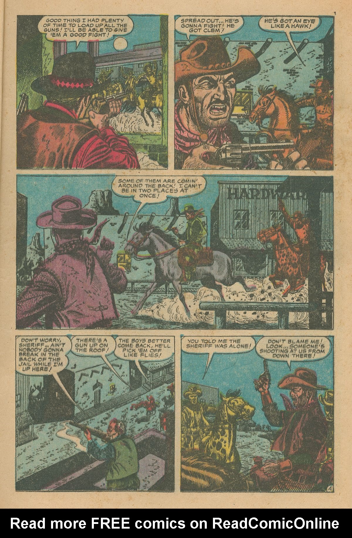 Read online Two Gun Western comic -  Issue #4 - 13