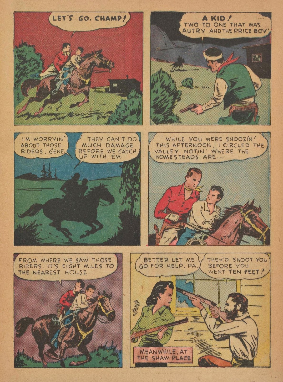 Gene Autry Comics issue 9 - Page 23