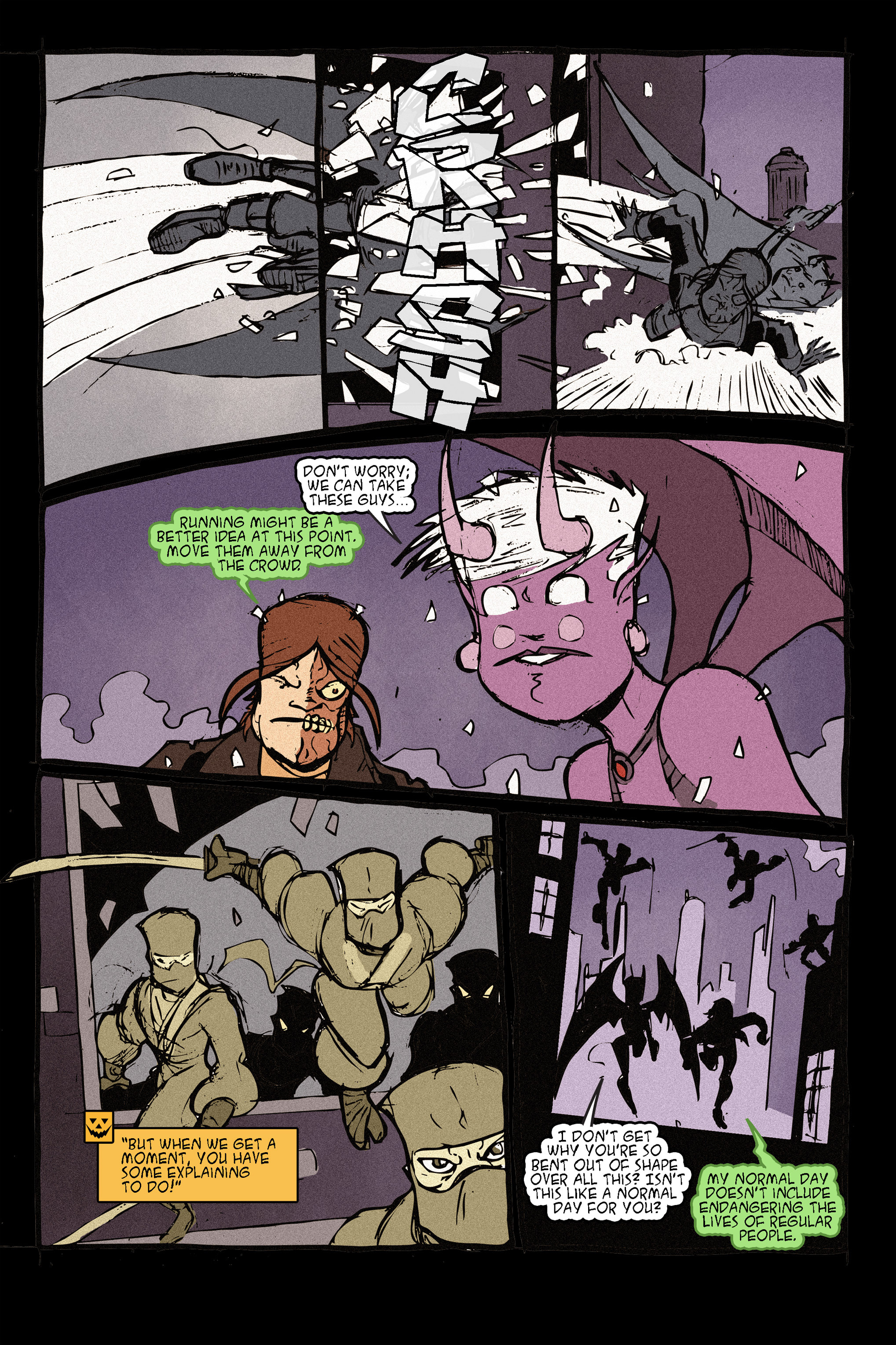 Read online Halloween Man comic -  Issue #6 - 61