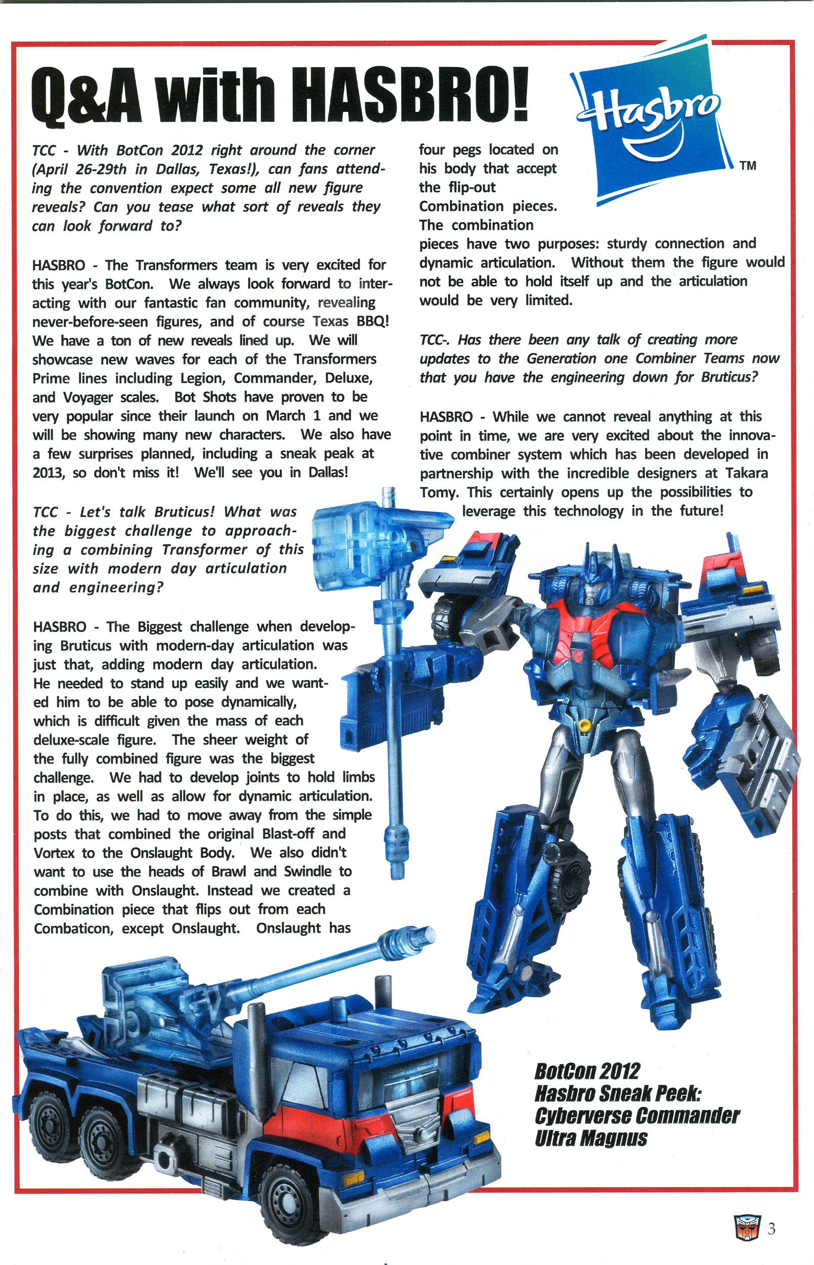 Read online Transformers: Collectors' Club comic -  Issue #44 - 3