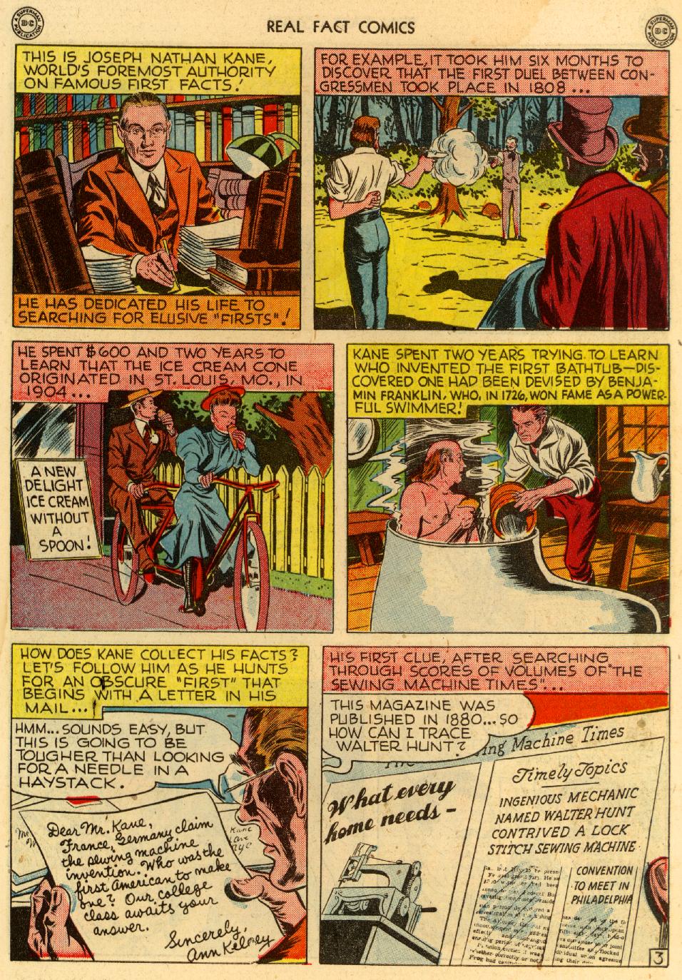 Read online Real Fact Comics comic -  Issue #7 - 5