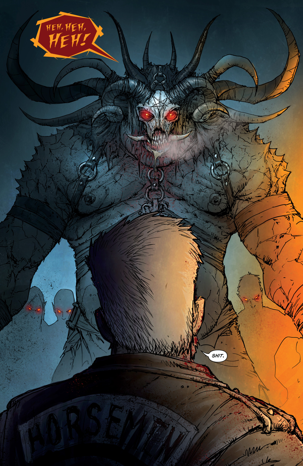 Read online John Carpenter's Night Terrors comic -  Issue #13 Horseman - 123
