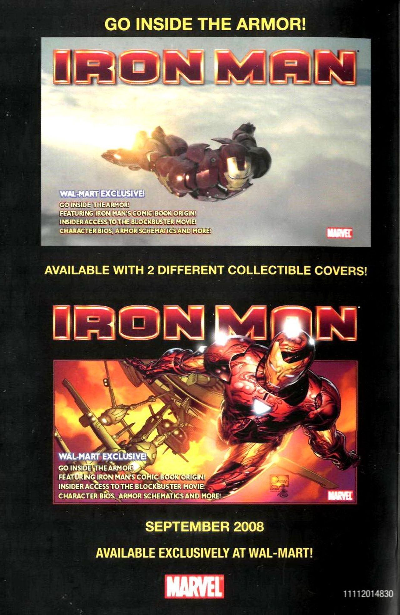 Read online Iron Man Wal-Mart Custom Comic comic -  Issue # Full - 52