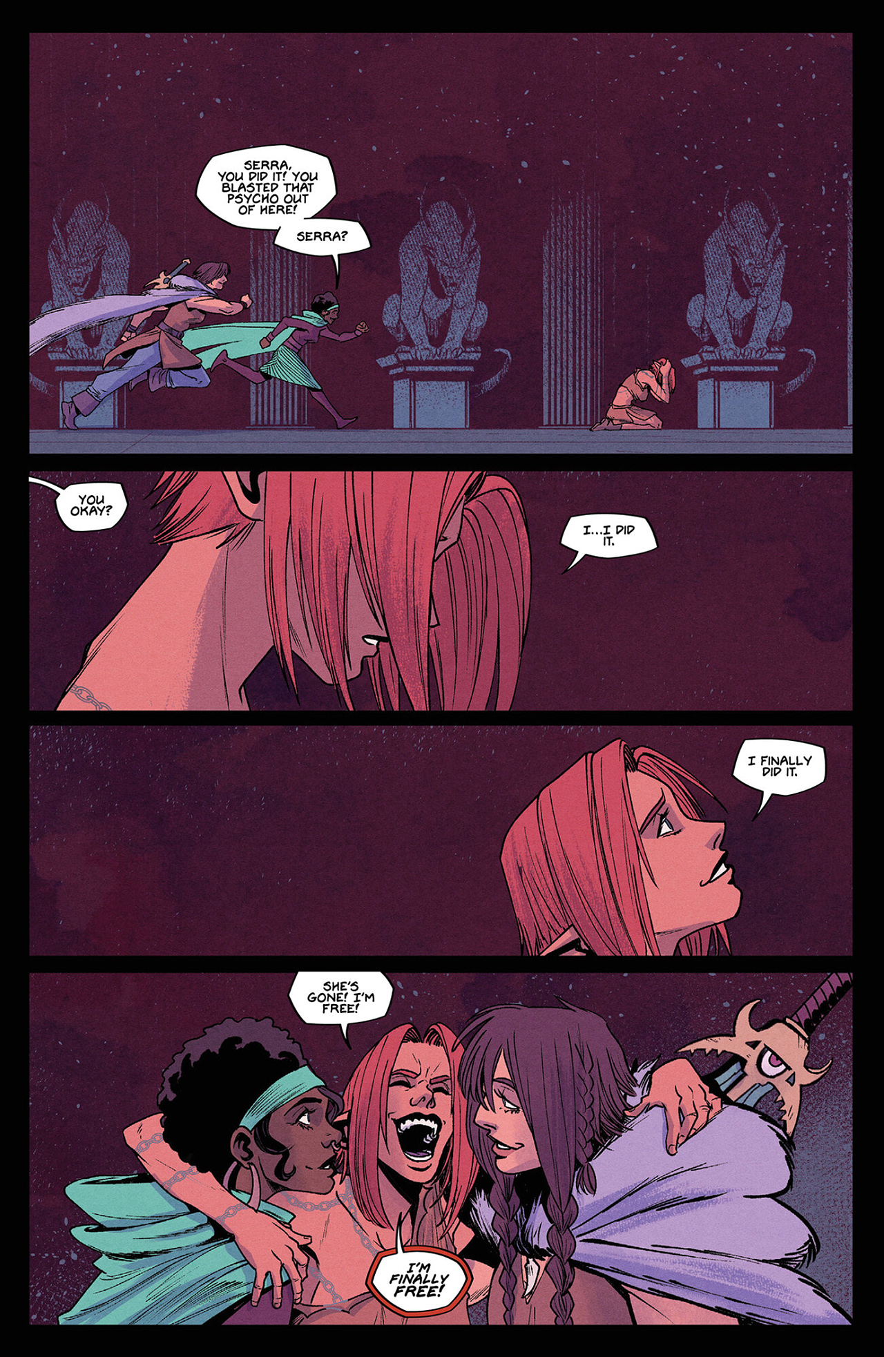 Read online Queen of Swords: A Barbaric Story comic -  Issue #3 - 33