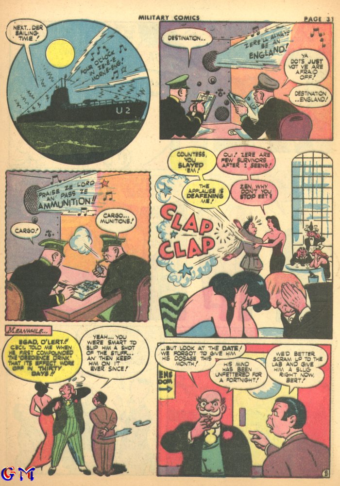 Read online Military Comics comic -  Issue #17 - 33