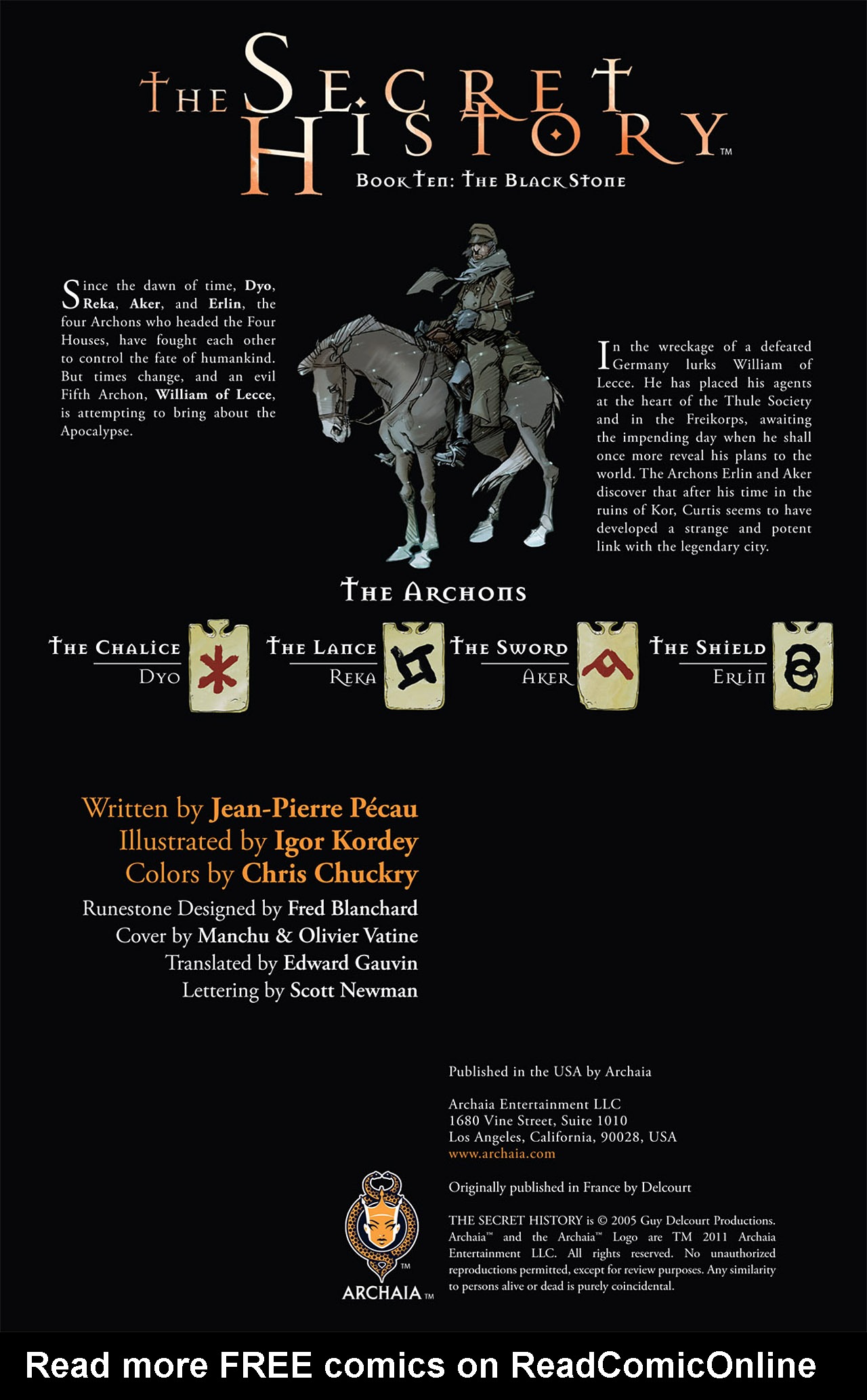 Read online The Secret History comic -  Issue #10 - 3
