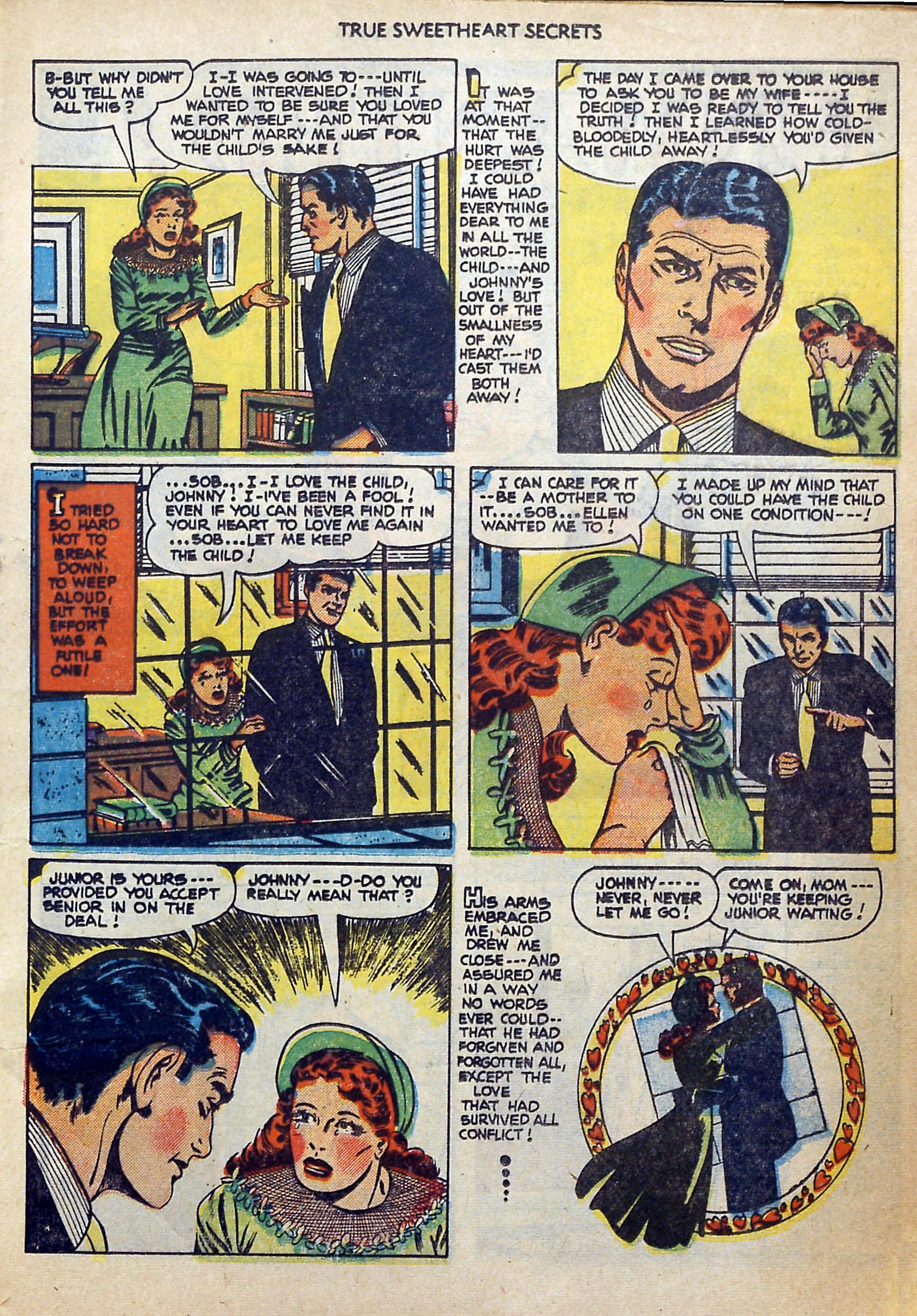 Read online True Sweetheart Secrets comic -  Issue #4 - 13