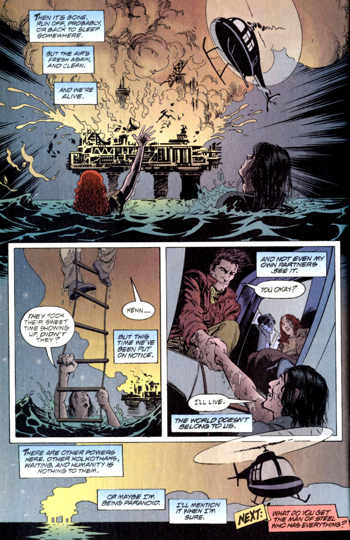 Read online Challengers of the Unknown (1997) comic -  Issue #14 - 32