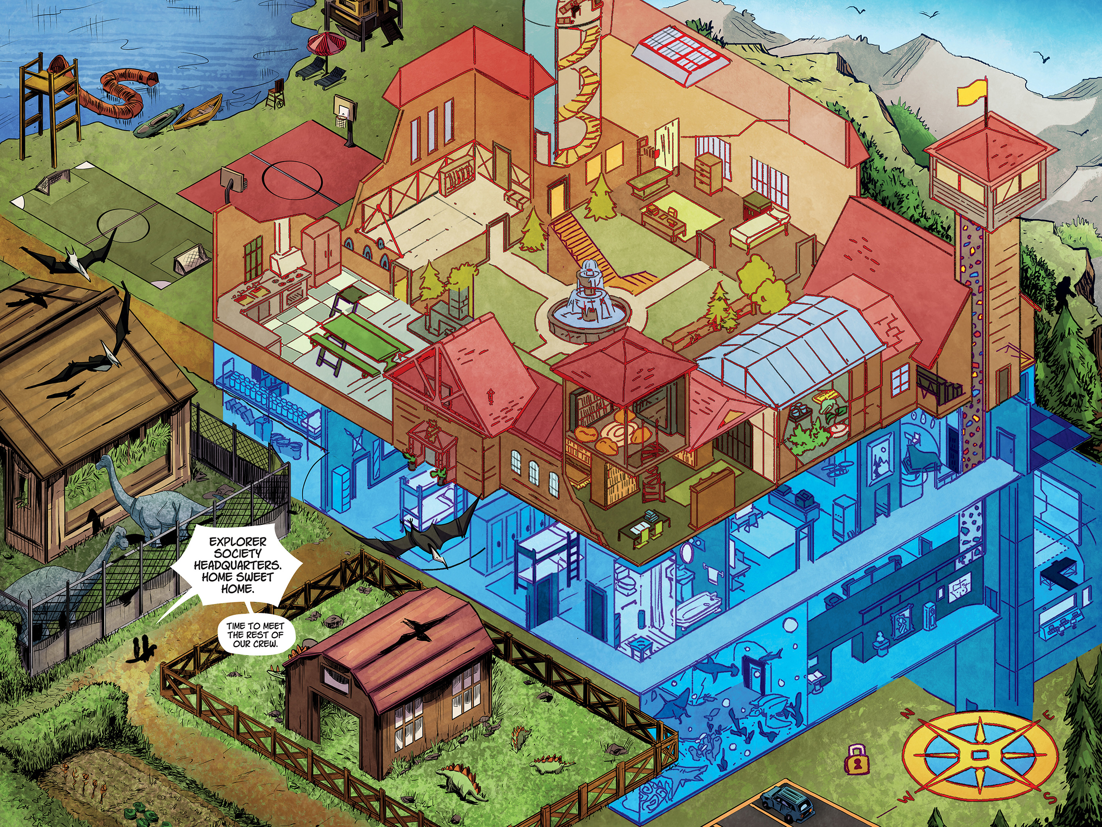 Read online Trackers Presents: Captain Nick & The Explorer Society - Compass of Mems comic -  Issue # TPB (Part 1) - 35