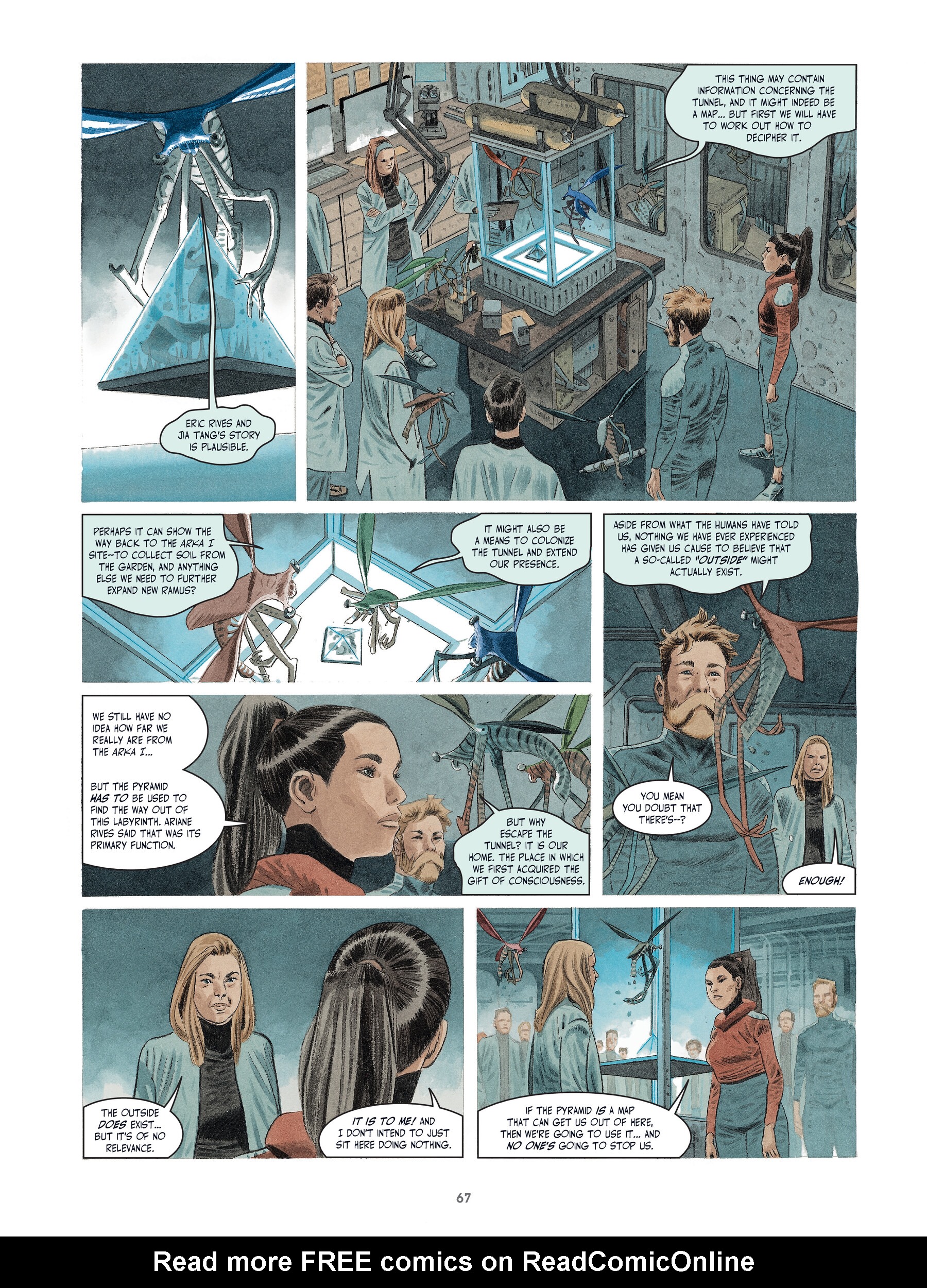 Read online Project ARKA: Into the Dark Unknown comic -  Issue # TPB - 68