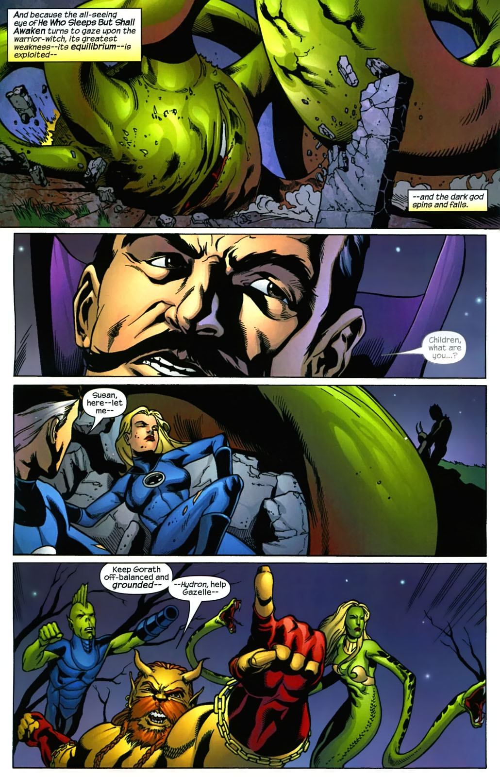 Read online Marvel Knights 4 comic -  Issue #27 - 13