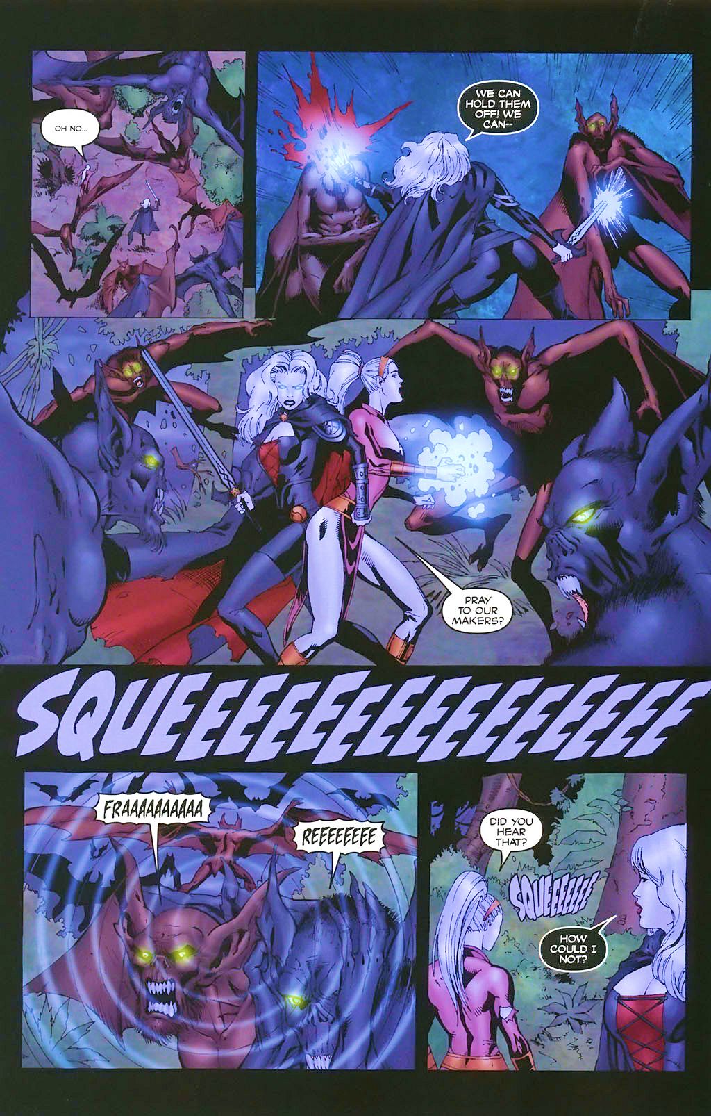 Read online Brian Pulido's Medieval Lady Death:  War of the Winds comic -  Issue #5 - 13